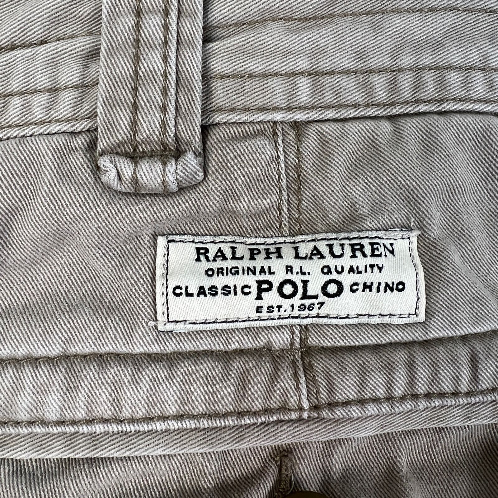 Polo Ralph Lauren × Vintage Polo Ralph Lauren Cargo Shorts Vintage 90s Khaki Size US 34 / EU 50 - 5 Thumbnail
