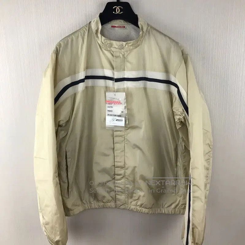 Other Prada Lightweight Nylon Jacket in Soft Yellow. Size US XL / EU 56 / 4 - 1 Thumbnail