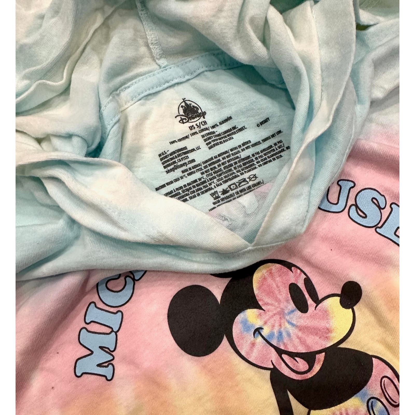 Disney Disney Theme Park Mickey Mouse Tie Dye Hoodie Shirt Size US S / EU 44-46 / 1 - 3 Thumbnail