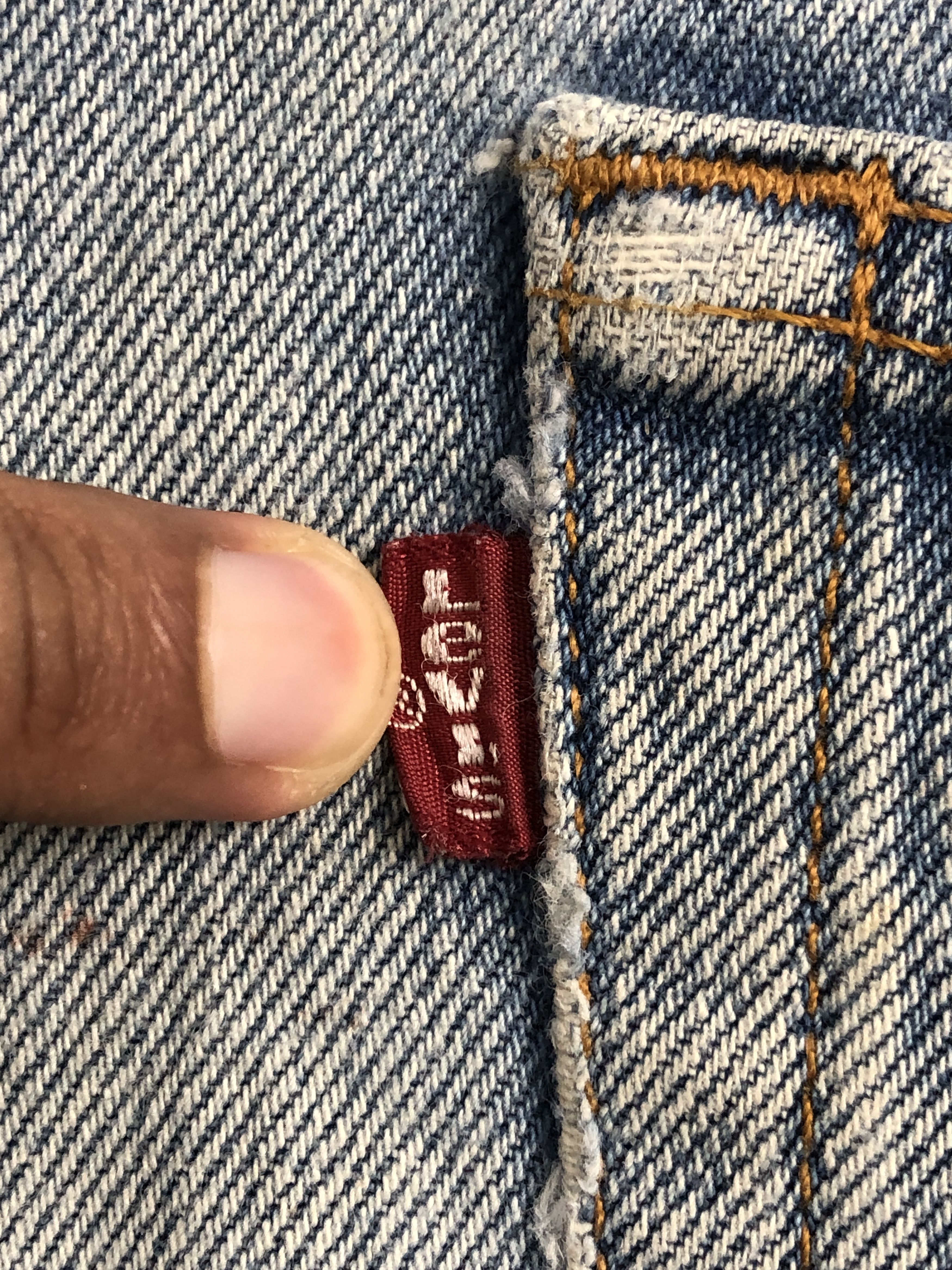 Levi's Vintage Distressed Levis 501 Cropped Jeans DP2416 Size US 32 / EU 48 - 5 Thumbnail