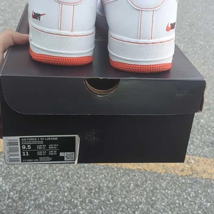 Nike Air Force 1 Low Rucker Park CT2585 100 Size 9.5 US Men Size US 9.5 / EU 42-43 - 6 Thumbnail