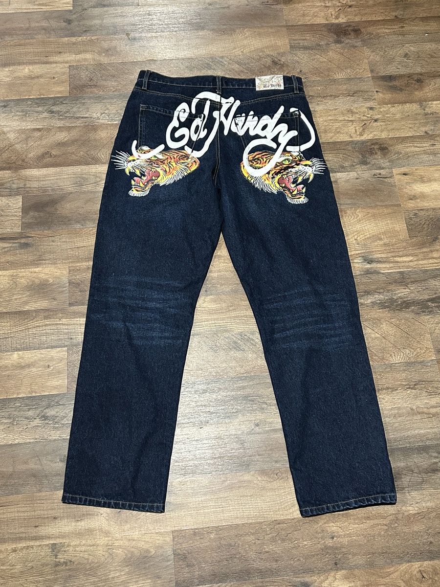 Christian Audigier × Ed Hardy Ed Hardy jeans Size US 34 / EU 50 - 3 Thumbnail