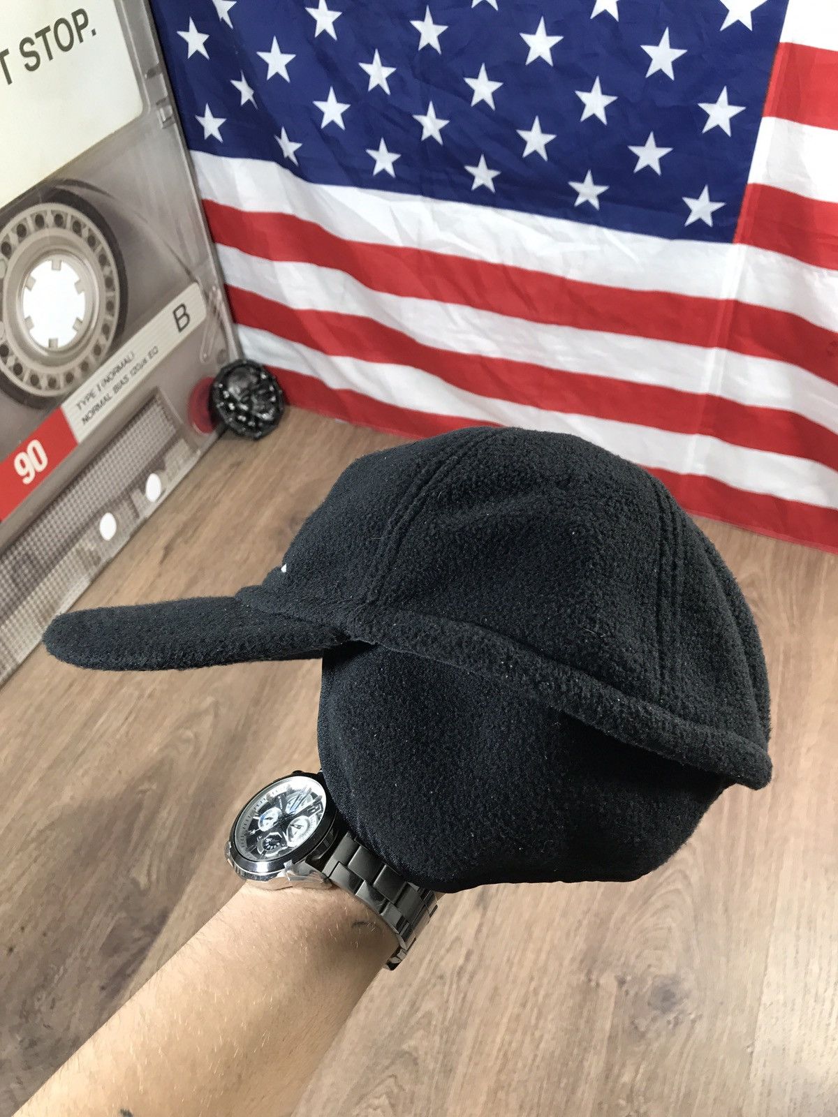 O'Neill × Vintage Vintage Oneill Fleece Cap Size ONE SIZE - 7 Thumbnail