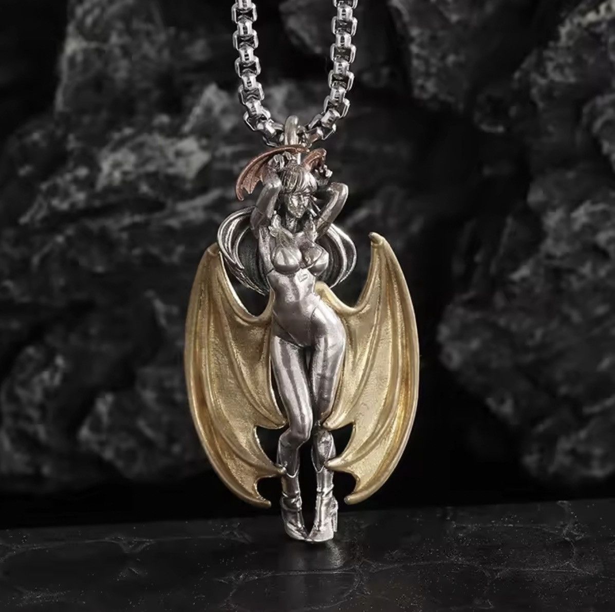 Vintage Premium Sexy Angel Necklace Size ONE SIZE - 2 Thumbnail