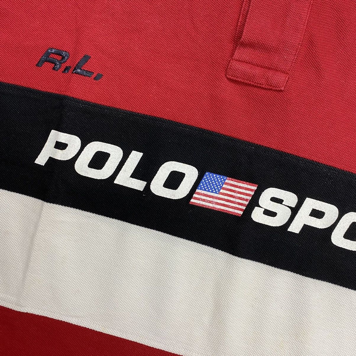 Polo Ralph Lauren vintage polo sport ralph lauren polo shirt Size US M / EU 48-50 / 2 - 5 Thumbnail