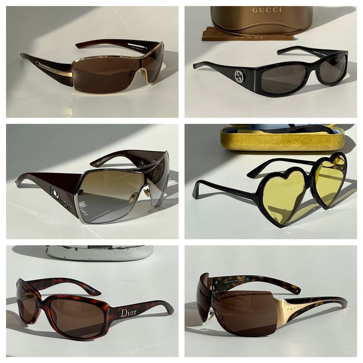 Chanel × Streetwear × Vintage CHANEL SS2000 Futuristic Rimless  