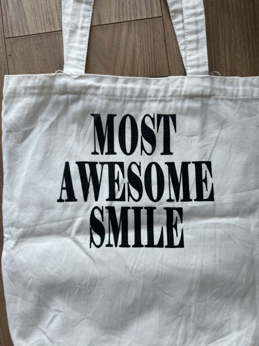 Hysteric Glamour HYSTERIC GLAMOUR MINI MOST AWESOME SMILE SHOPPER TOTE BAG Size ONE SIZE - 5 Thumbnail