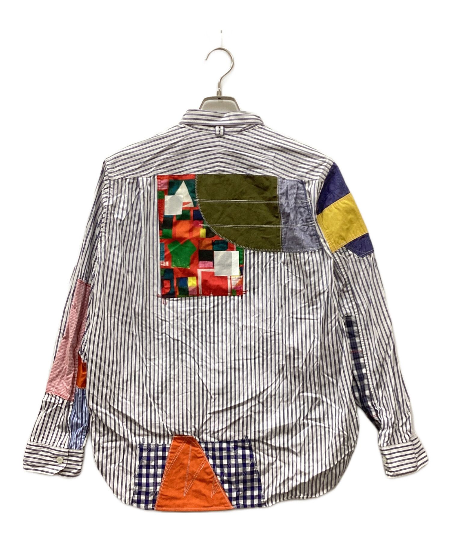 Comme des Garcons × Junya Watanabe COMME des GARCONS JUNYA WATANABE MAN Patchwork L/S Shirt M Size US M / EU 48-50 / 2 - 2 Thumbnail