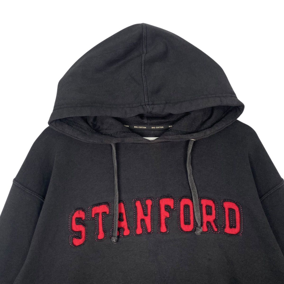 Vintage Vintage Stanford University Hoodie Sweater Black Logo Size L Size US M / EU 48-50 / 2 - 4 Thumbnail