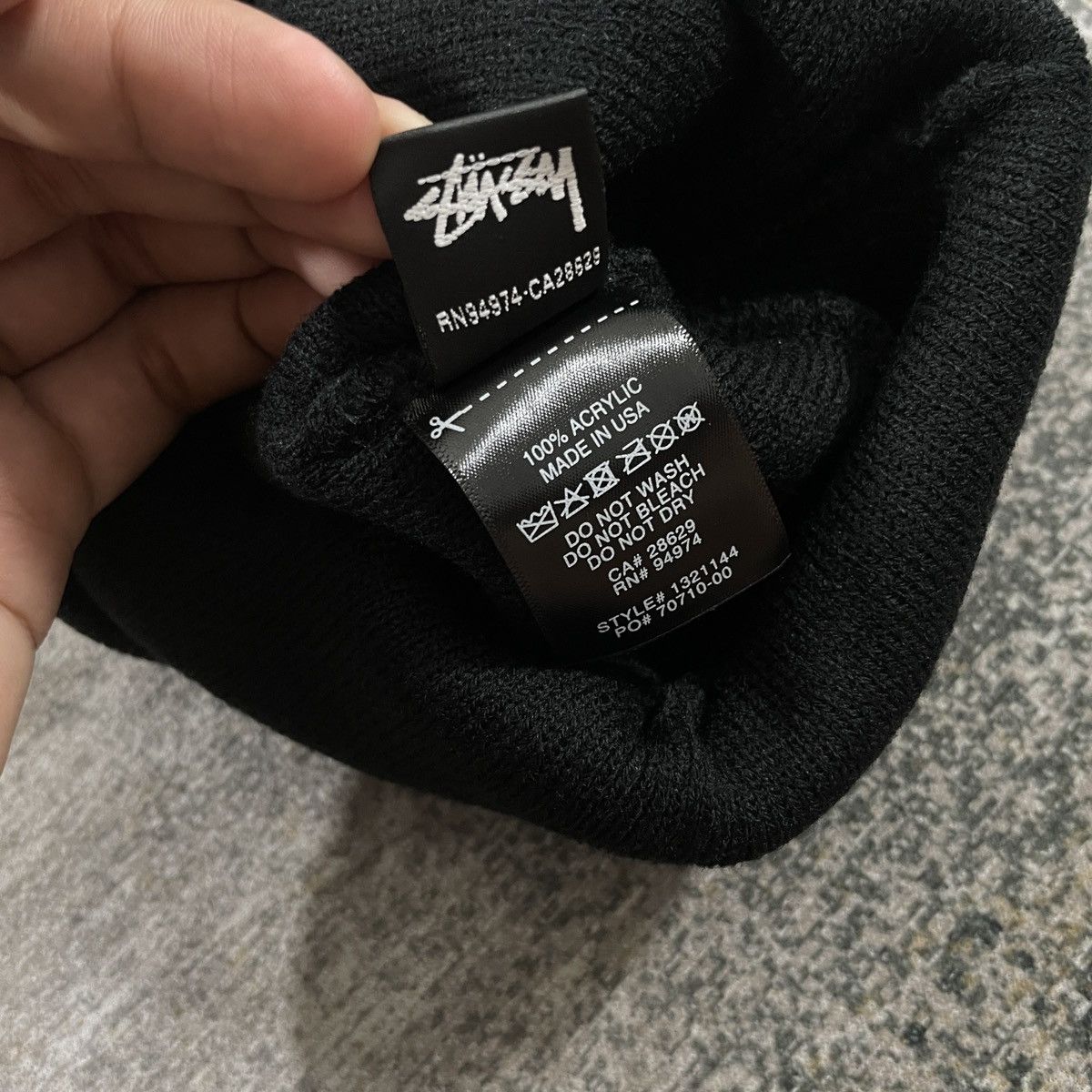 Stussy STUSSY “ BIG STOCK “ BEANIE BLACK Size ONE SIZE - 6 Thumbnail