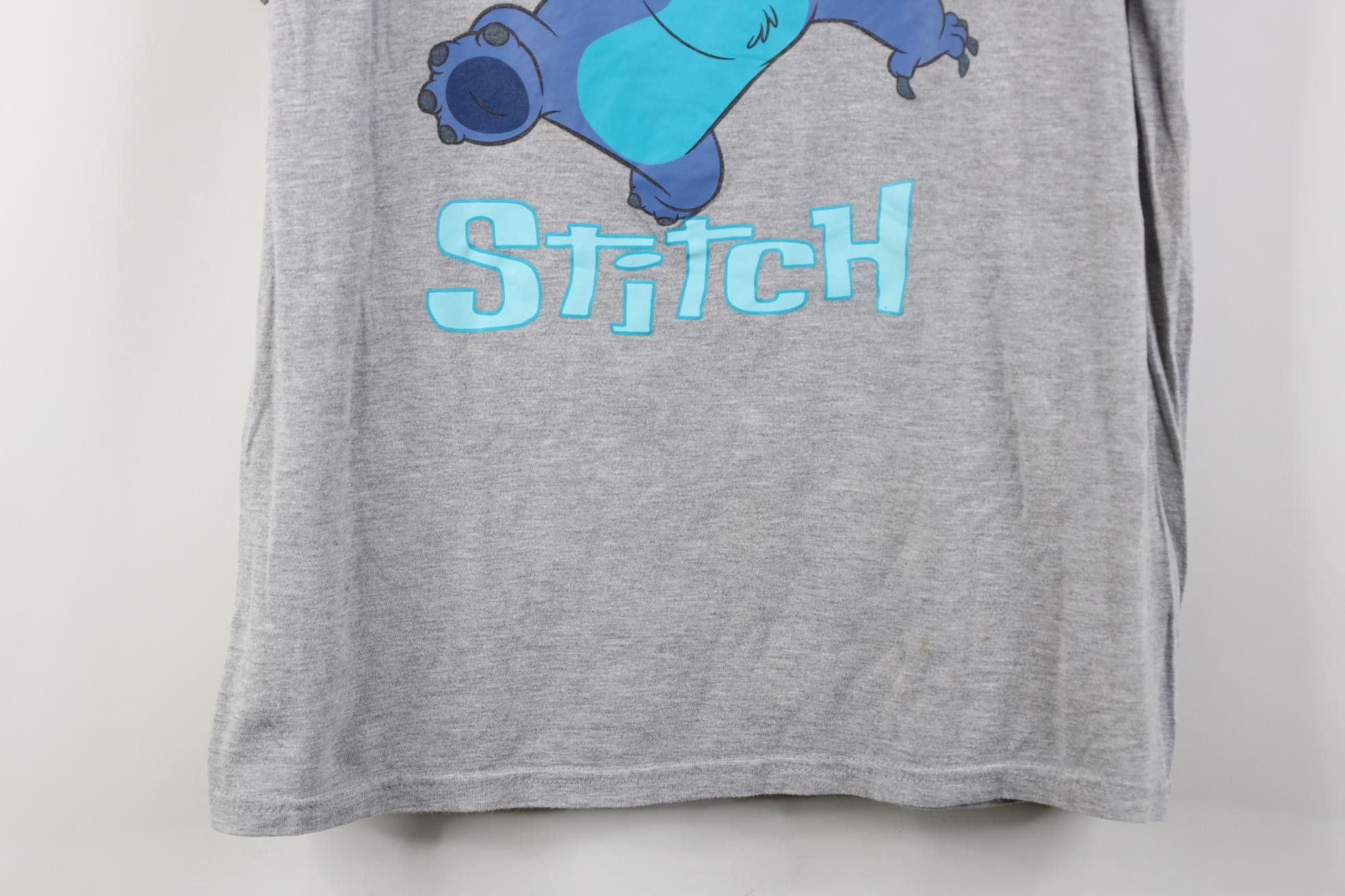 Disney Vintage Y2K Disney Lilo & Stitch Movie T-Shirt Heather Gray Size M / US 6-8 / IT 42-44 - 3 Thumbnail
