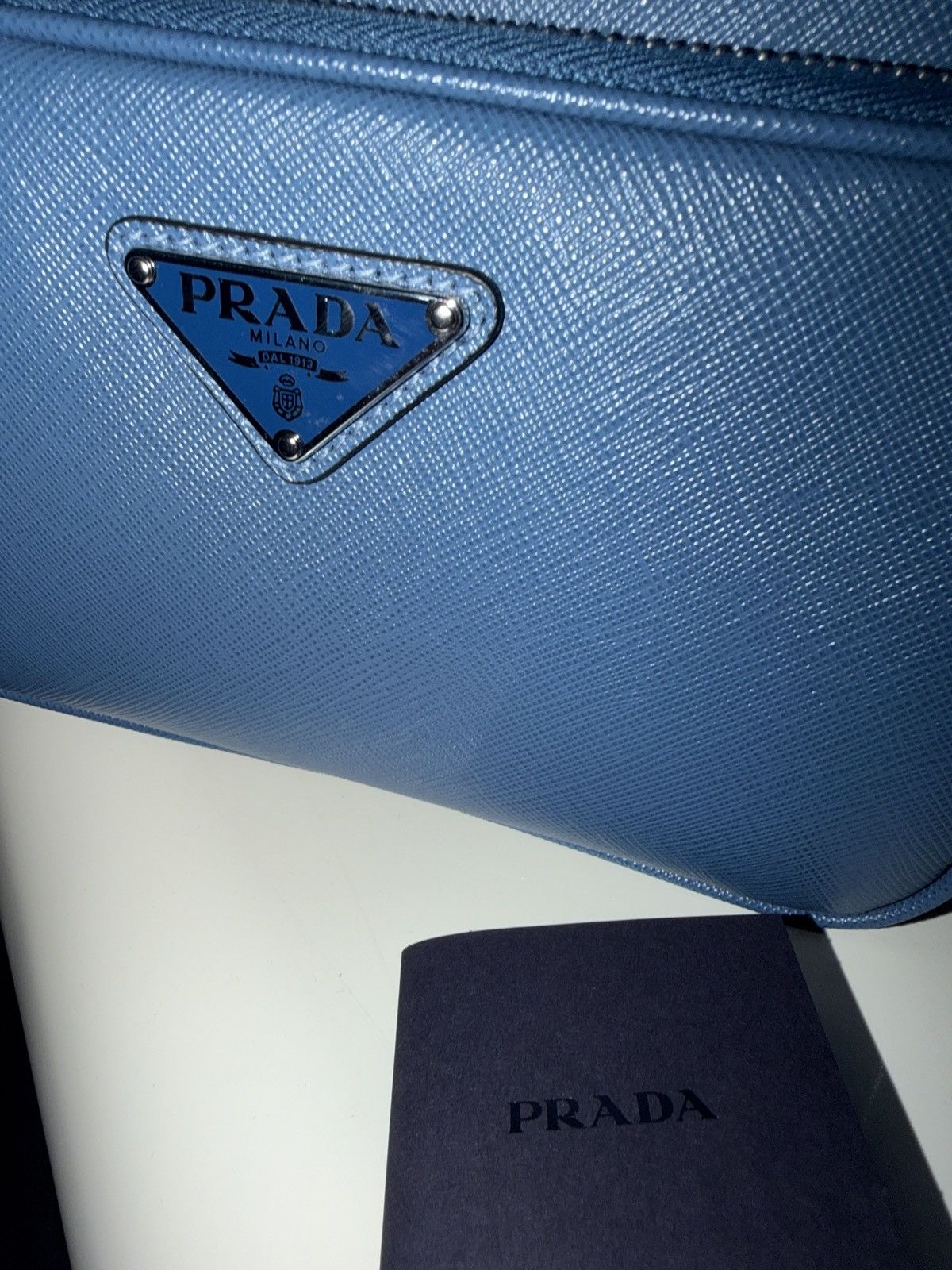 Prada PRADA LIMITED EDITION BLUE SIDEBAG Size ONE SIZE - 6 Thumbnail