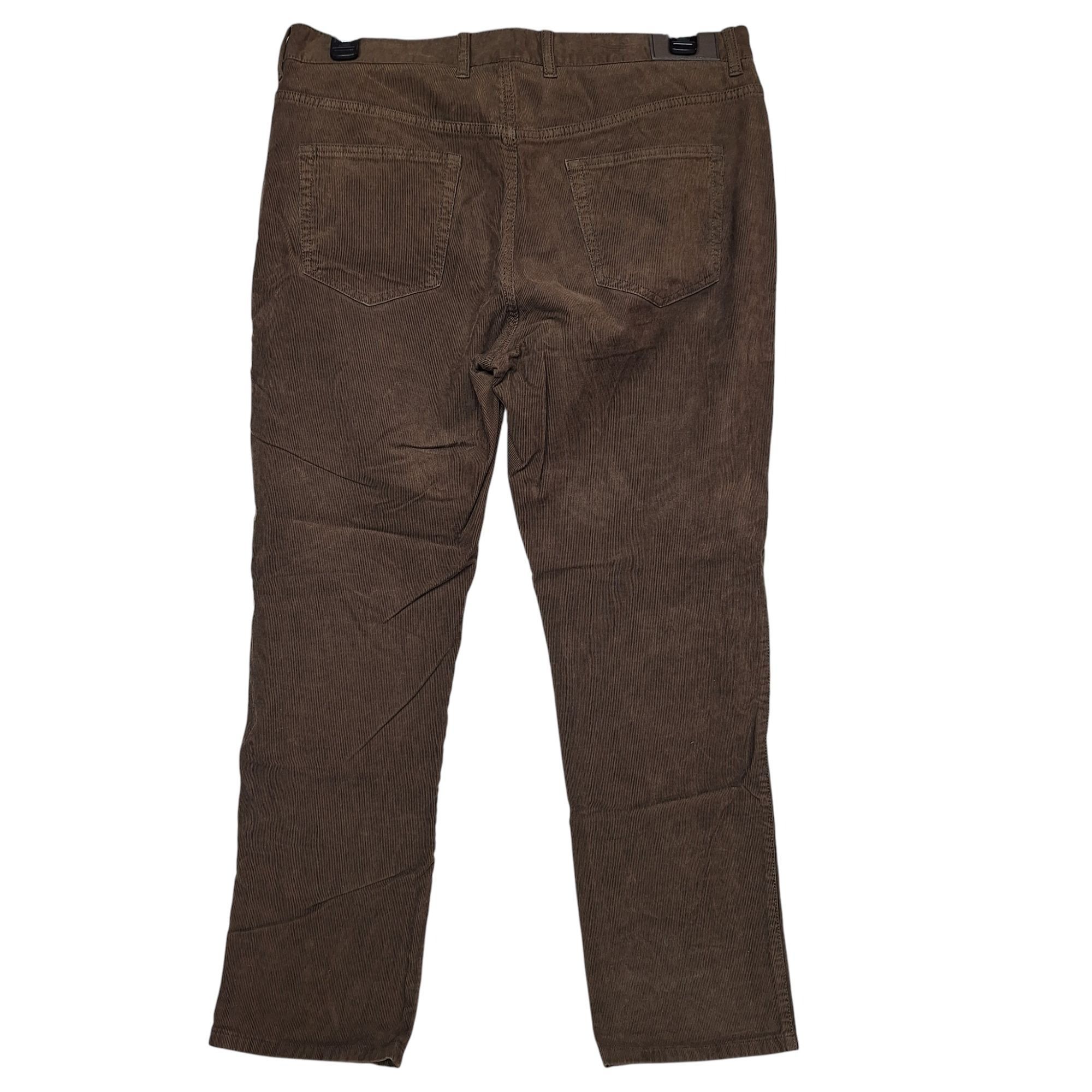 Peter Millar Peter Millar Superior Soft Corduroy Pants 35 Dark Brown Eart Size US 35 - 3 Thumbnail