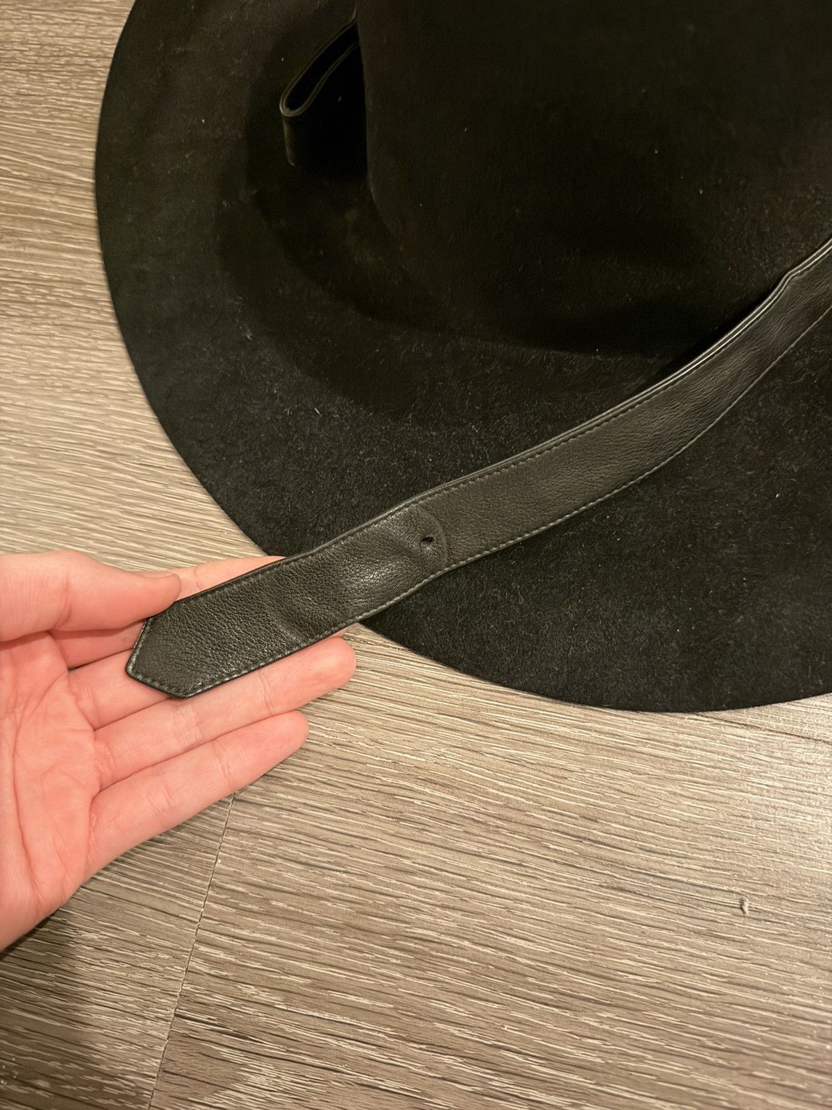 Chrome Hearts Chrome Hearts Belt Strap Beaver Felt Hat Size ONE SIZE - 4 Thumbnail
