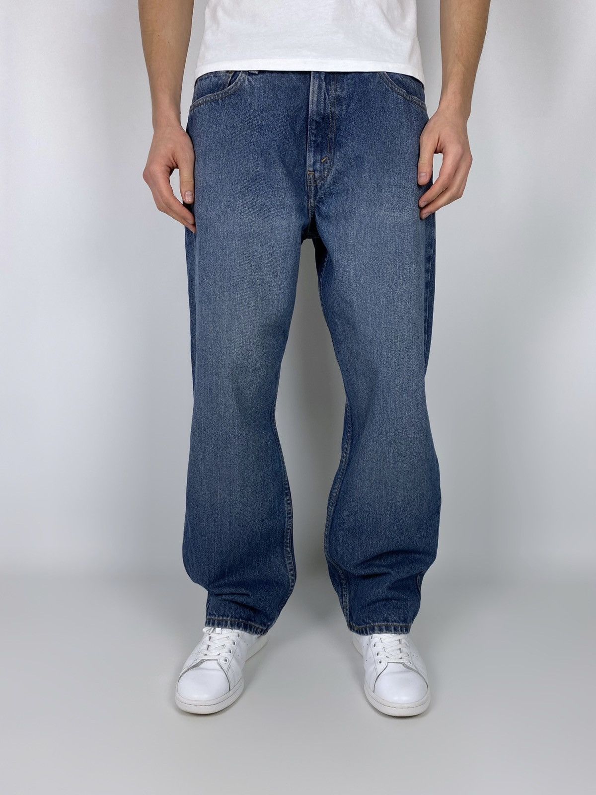 Levi's Y2K Vintage Levi’s Signature Loose Relaxed Fit Baggy Denim Size US 36 / EU 52 - 2 Thumbnail