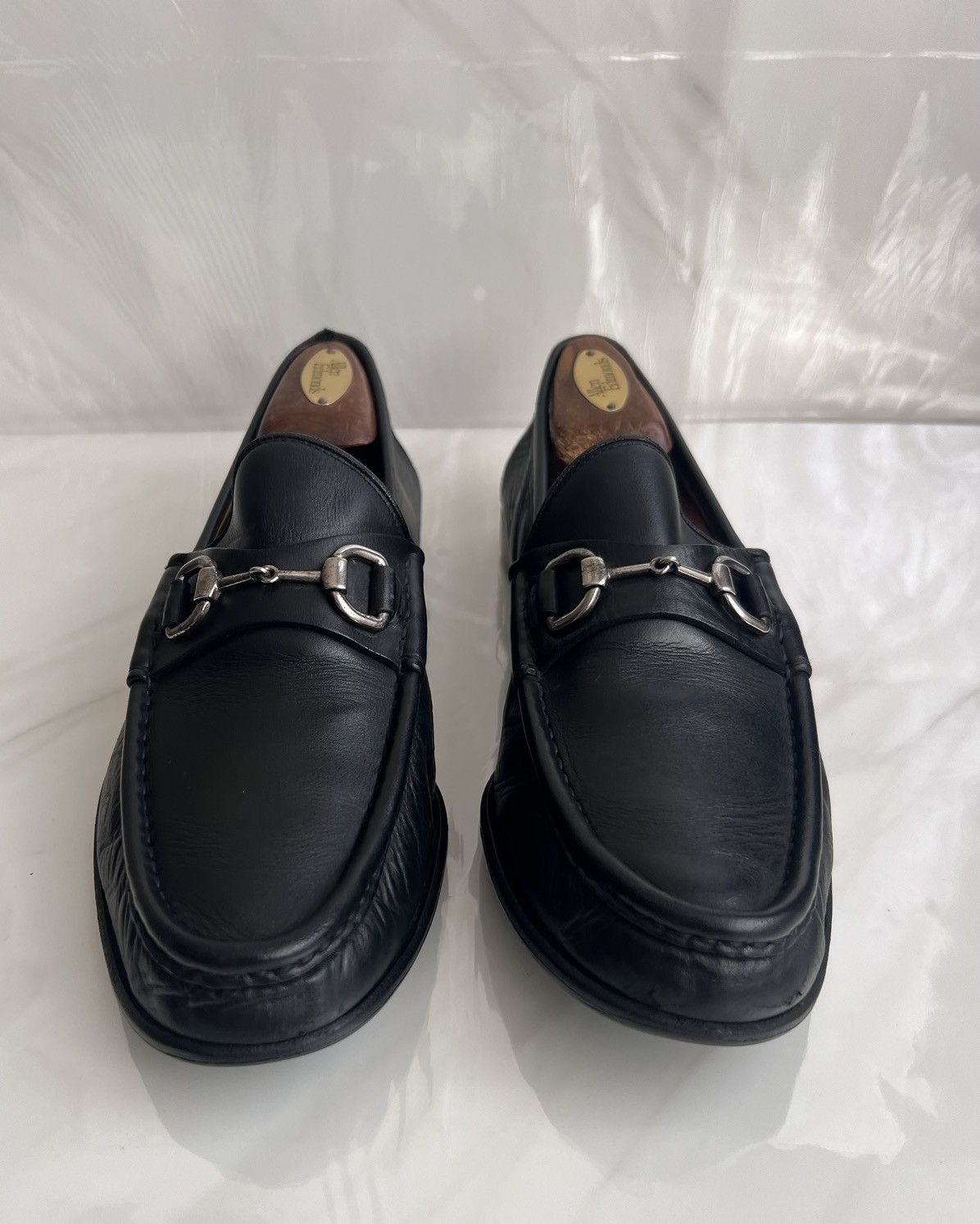 Gucci Gucci Men’s Horsebit Black leather loafer Size US 9 / EU 42 - 2 Thumbnail