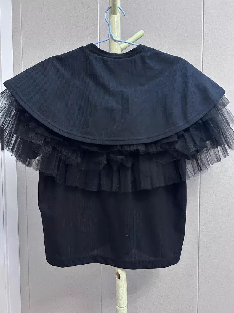 Comme des Garcons Comme Des Garcons Large Lapel Tulle Top Size XS / US 0-2 / IT 36-38 - 2 Thumbnail