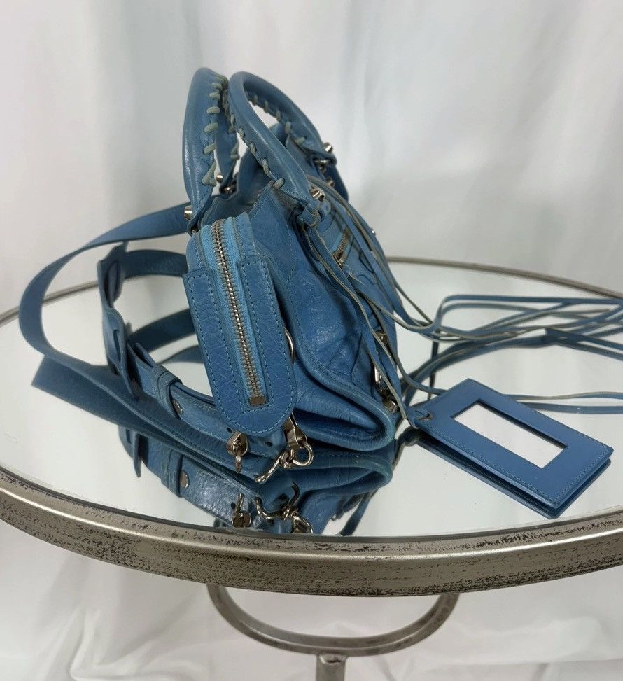 Balenciaga Balenciaga Mini City Turquoise Size ONE SIZE - 9 Thumbnail