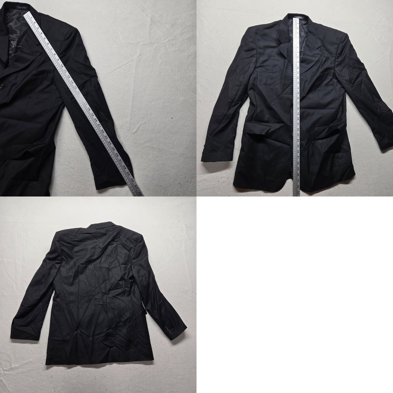 Vintage Vanetti Blazer Jacket Sport Coat Shirt? Wait Size 40R - 8 Thumbnail