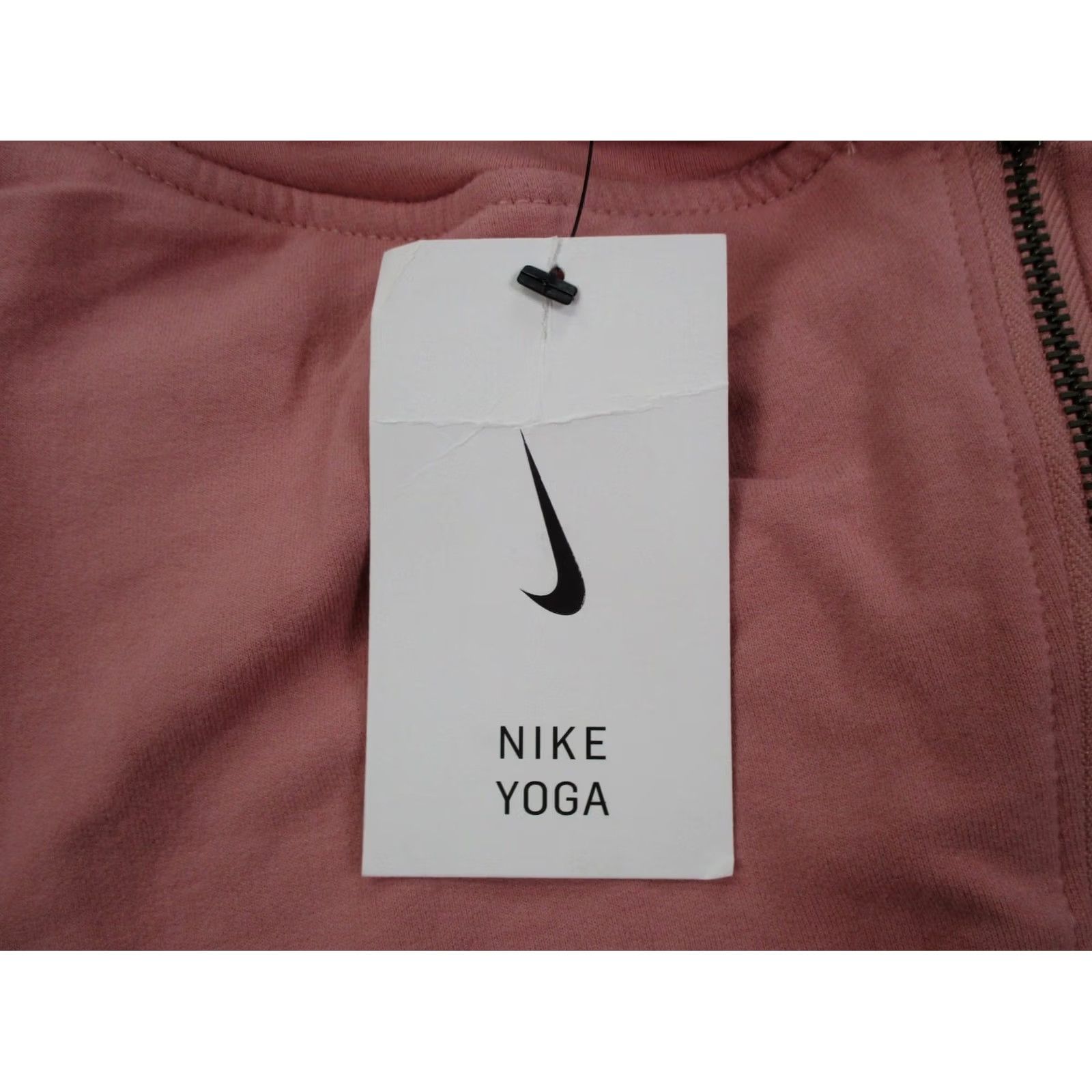 Nike Nike Jacket Womens M Pink Asymmetrical Diagonal Hoodie Active CU5321 NEW Size M / US 6-8 / IT 42-44 - 6 Thumbnail