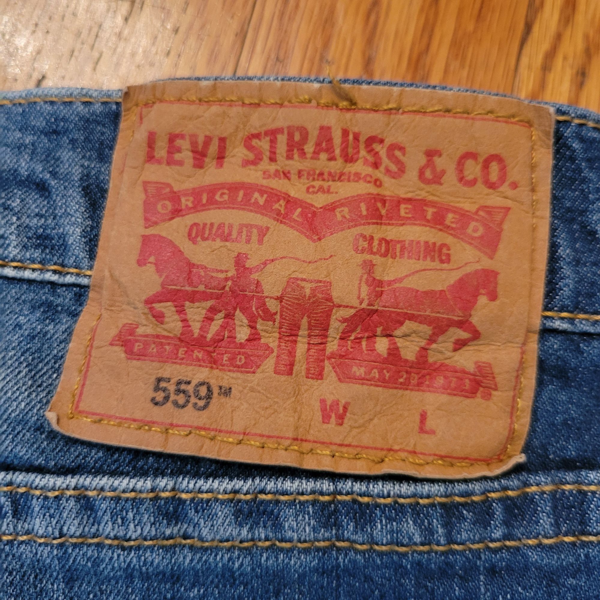 Levi's Levis 559 Relaxed Straight Fit Blue Denim Jeans 48x32 Classi Size US 44 / EU 60 - 7 Thumbnail