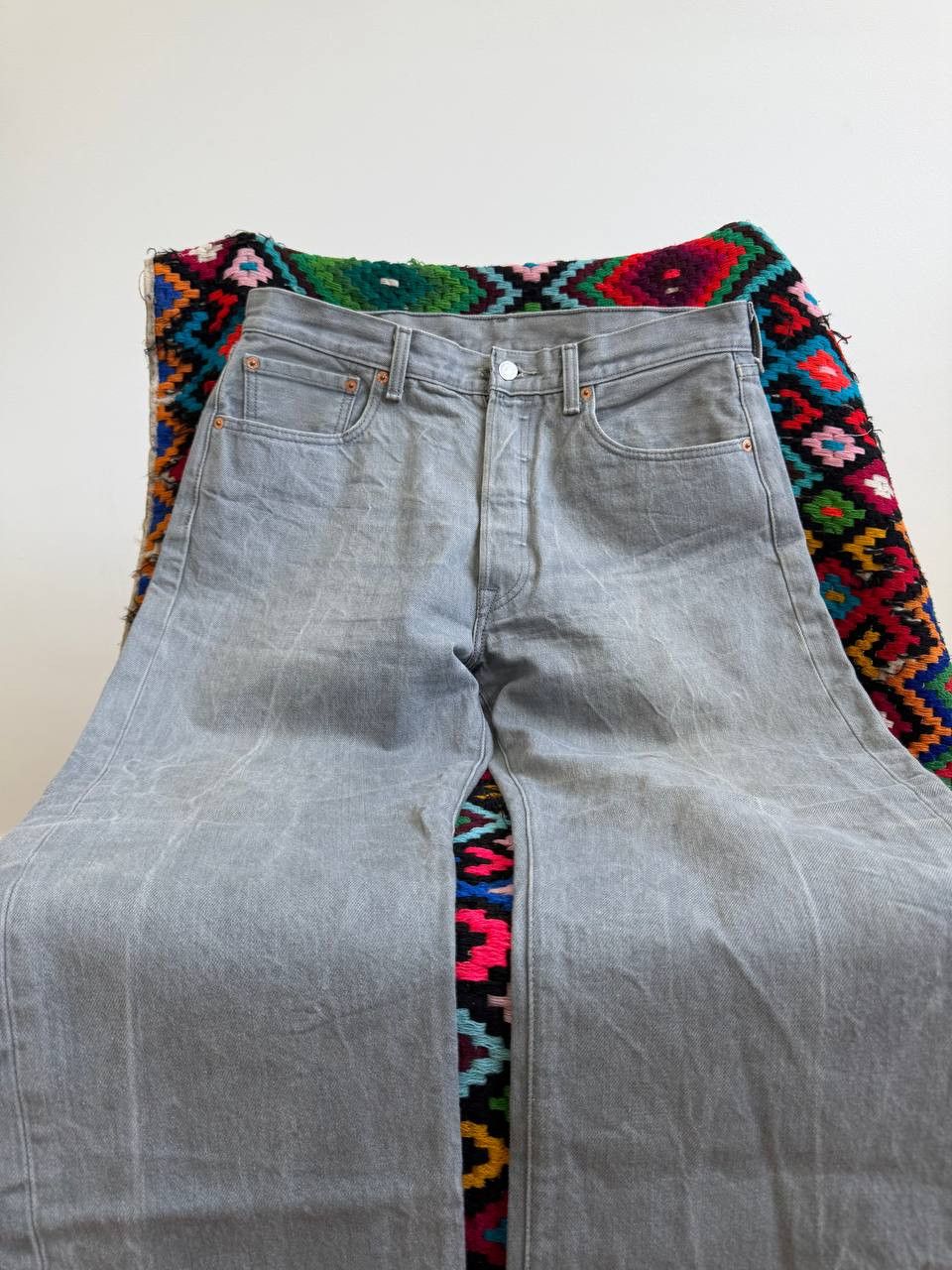 Hysteric Glamour Vintage Hysteric Glamour Style Baggy Washed Jeans Y2K Size US 34 / EU 50 - 7 Thumbnail