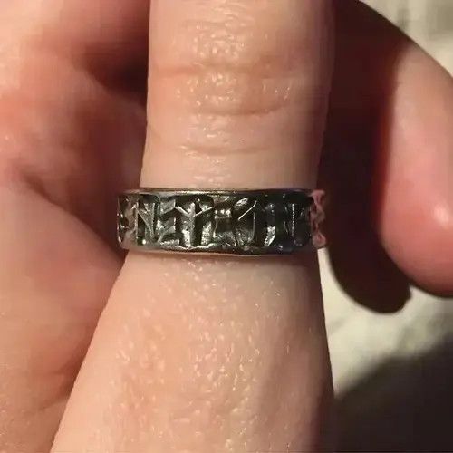 Other Odin Norse Viking Amulet Adjustable Ring Size ONE SIZE - 3 Thumbnail