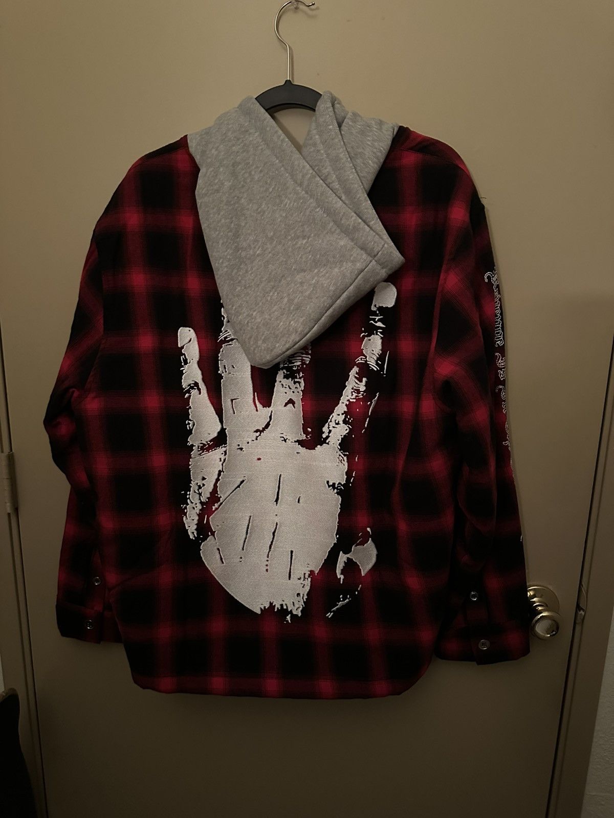 Revenge × Rolling Loud Revenge kill hand flannel jacket Size US L / EU 52-54 / 3 - 3 Thumbnail