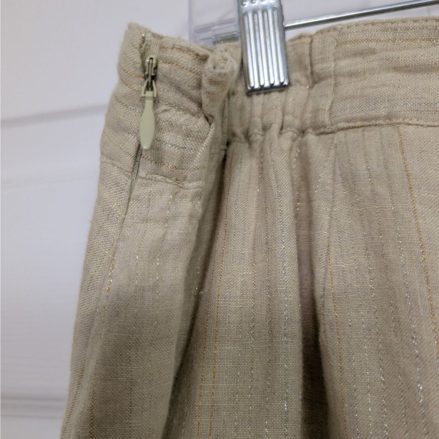 Talbots Talbots Linen Maxi Skirt Womens Petite Size 16W Metal Size 32" / US 10 / IT 46 - 12 Thumbnail