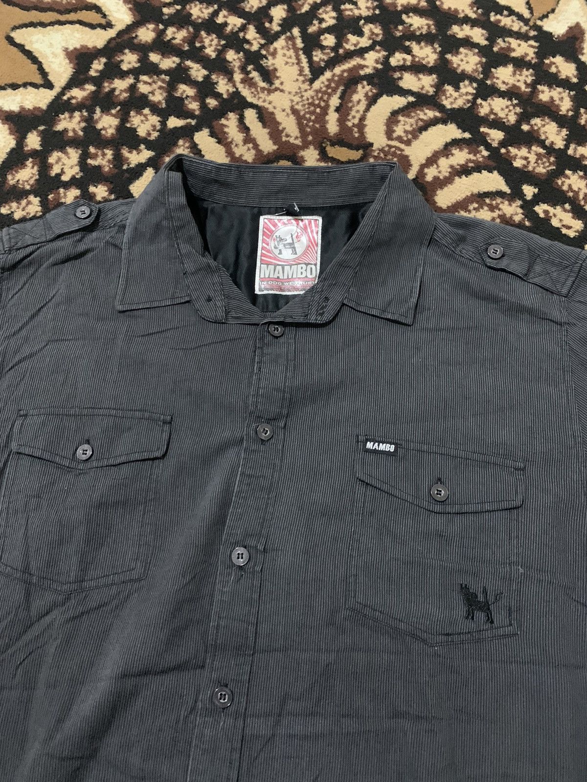 Mambo Vintage Mambo In Dog Shirt Size US XL / EU 56 / 4 - 2 Thumbnail