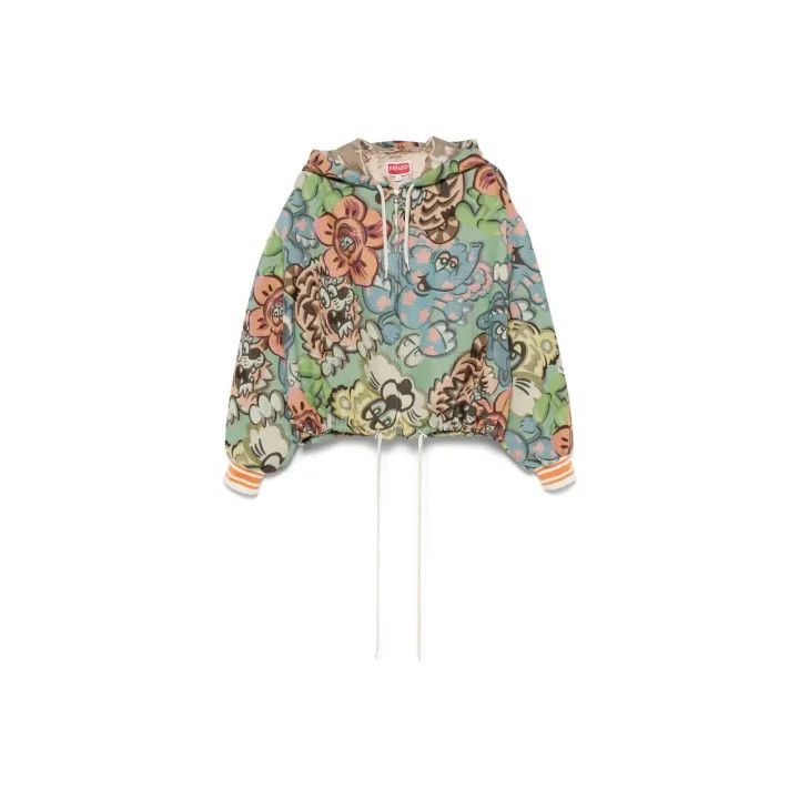 Kenzo KENZO x Verdy Patterned Long Sleeve Hooded Jacket -2507