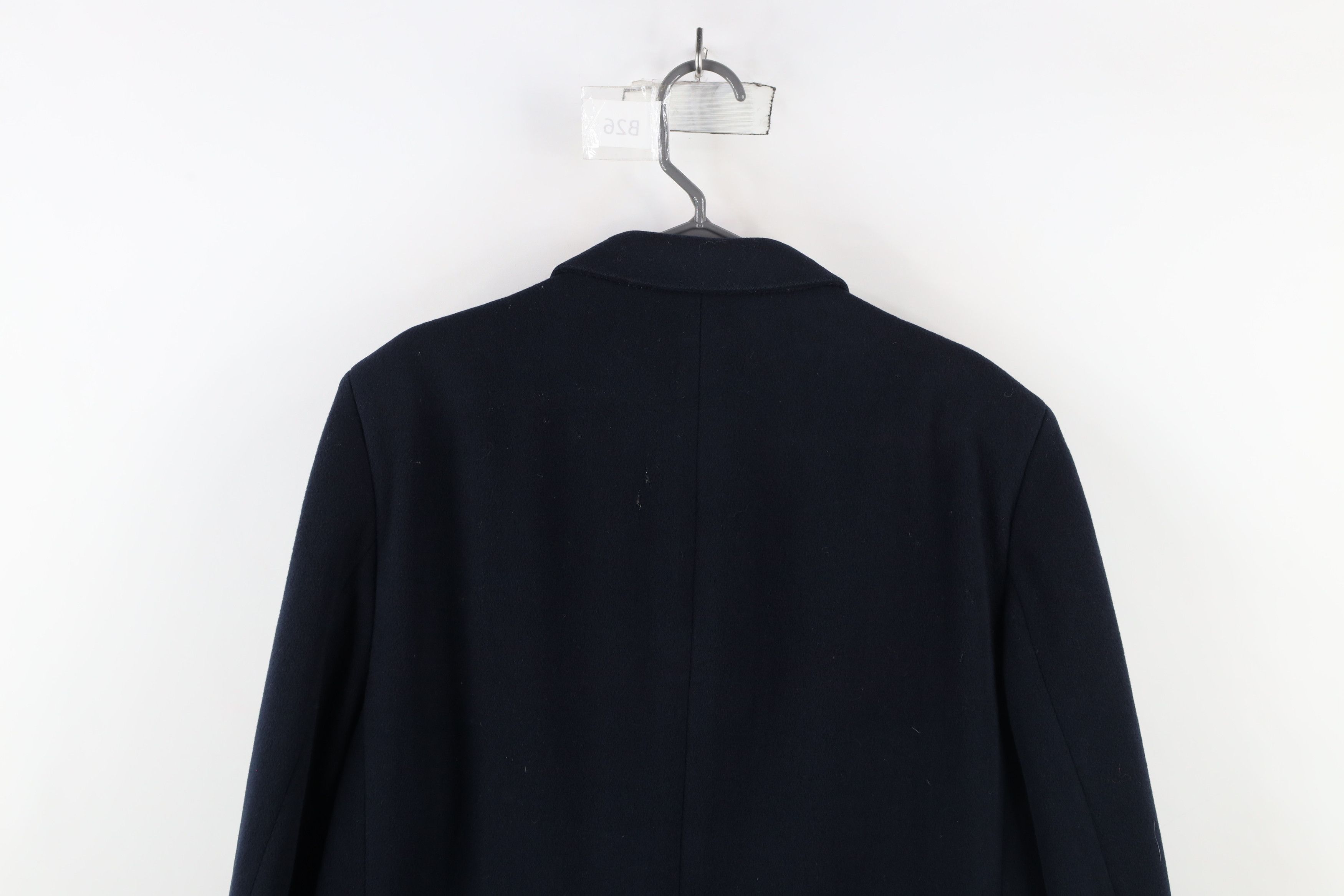Vintage Vintage 90s Streetwear Double Breasted Overcoat Blue USA Size US XL / EU 56 / 4 - 15 Thumbnail