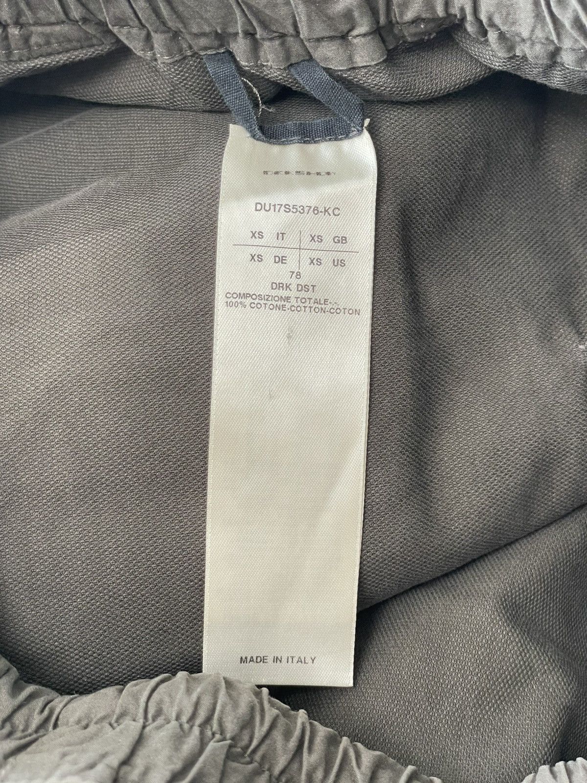Rick Owens Rick Owens SS17 Creatch Cargo Dark Dust Sweatpants Size US 30 / EU 46 - 7 Thumbnail