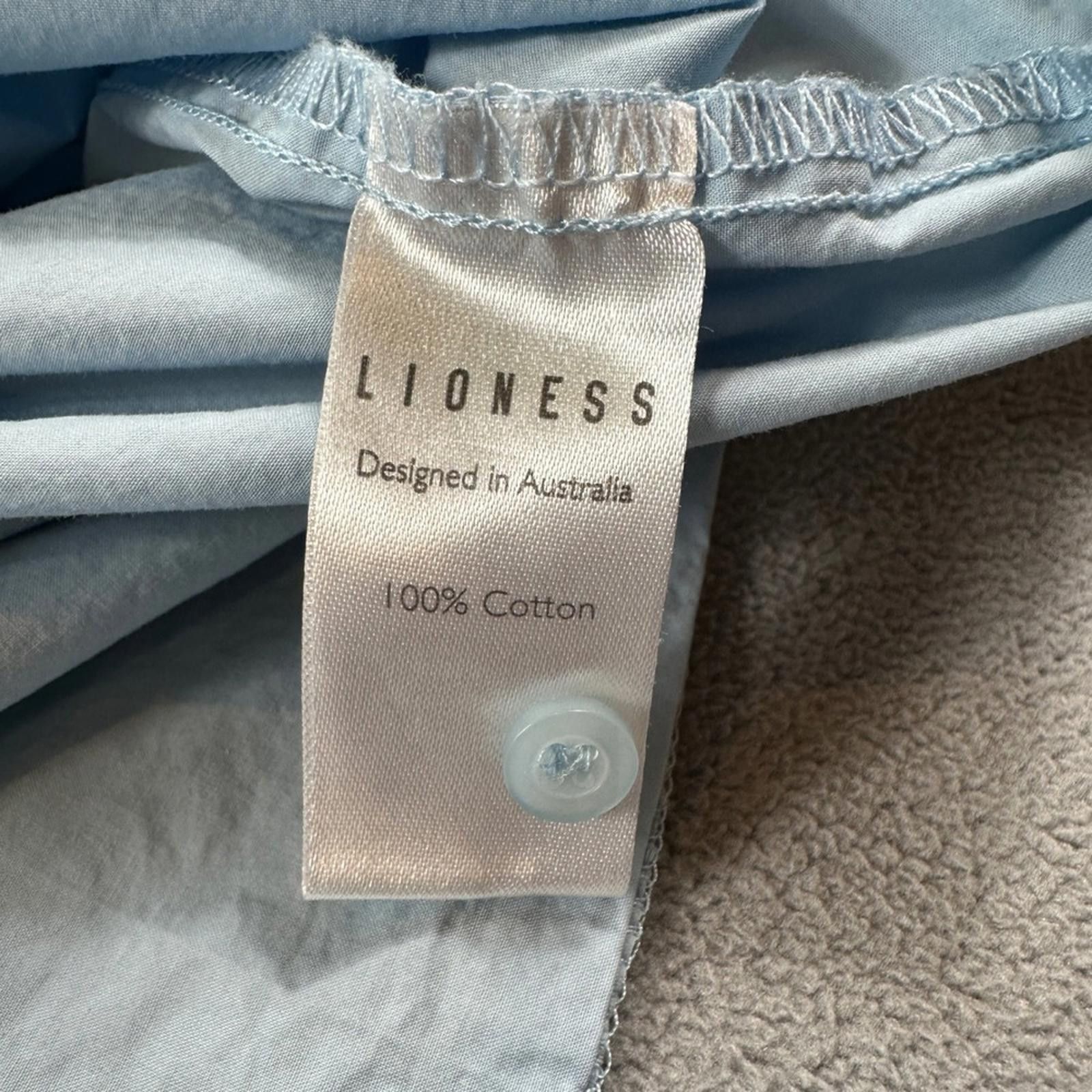 Lioness LIONESS Button Down Collared Shirt Women XS Blue Australia Size XS / US 0-2 / IT 36-38 - 5 Thumbnail