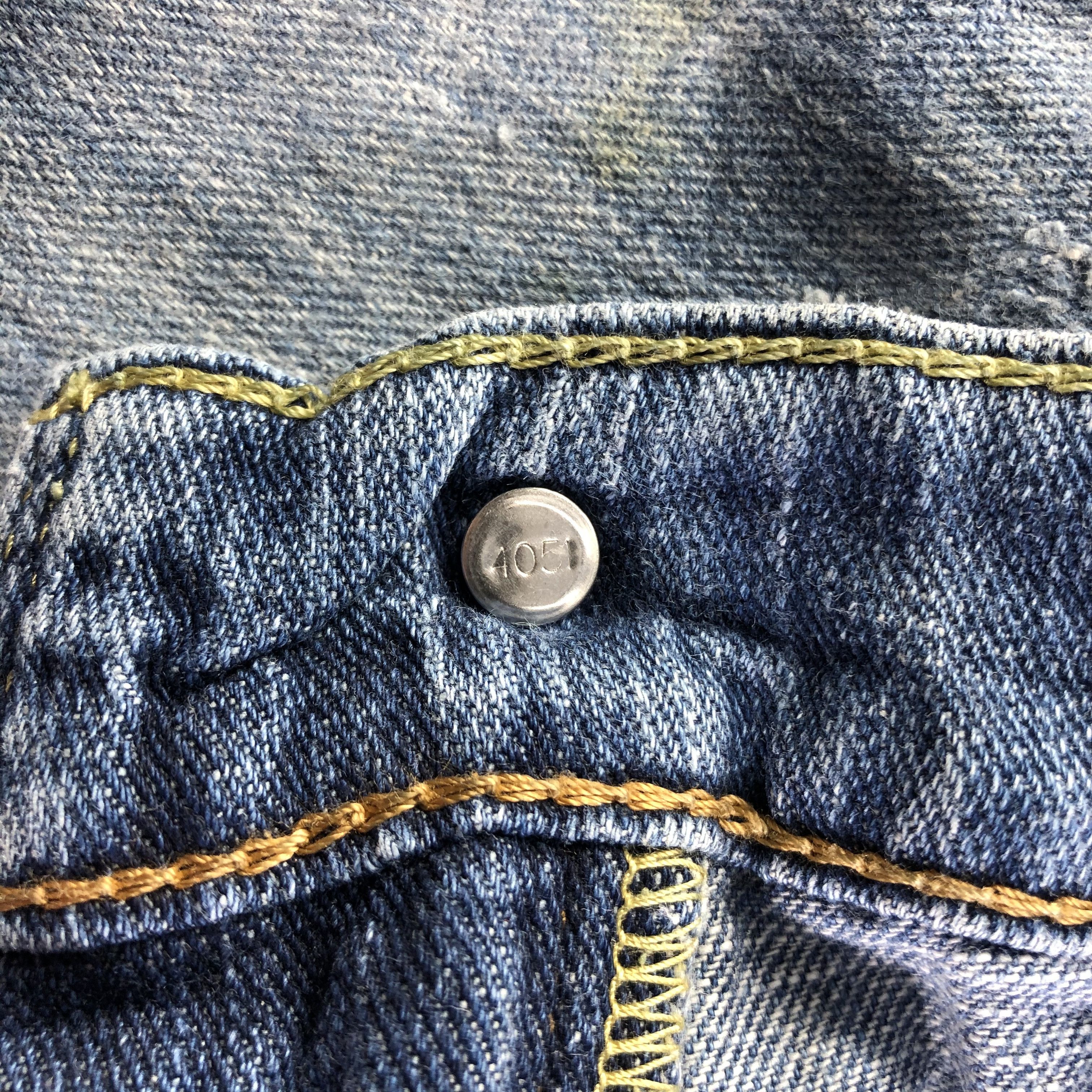 Levi's Vintage Blue Wash Levis 514 Jeans-J4165 Size US 34 / EU 50 - 9 Thumbnail