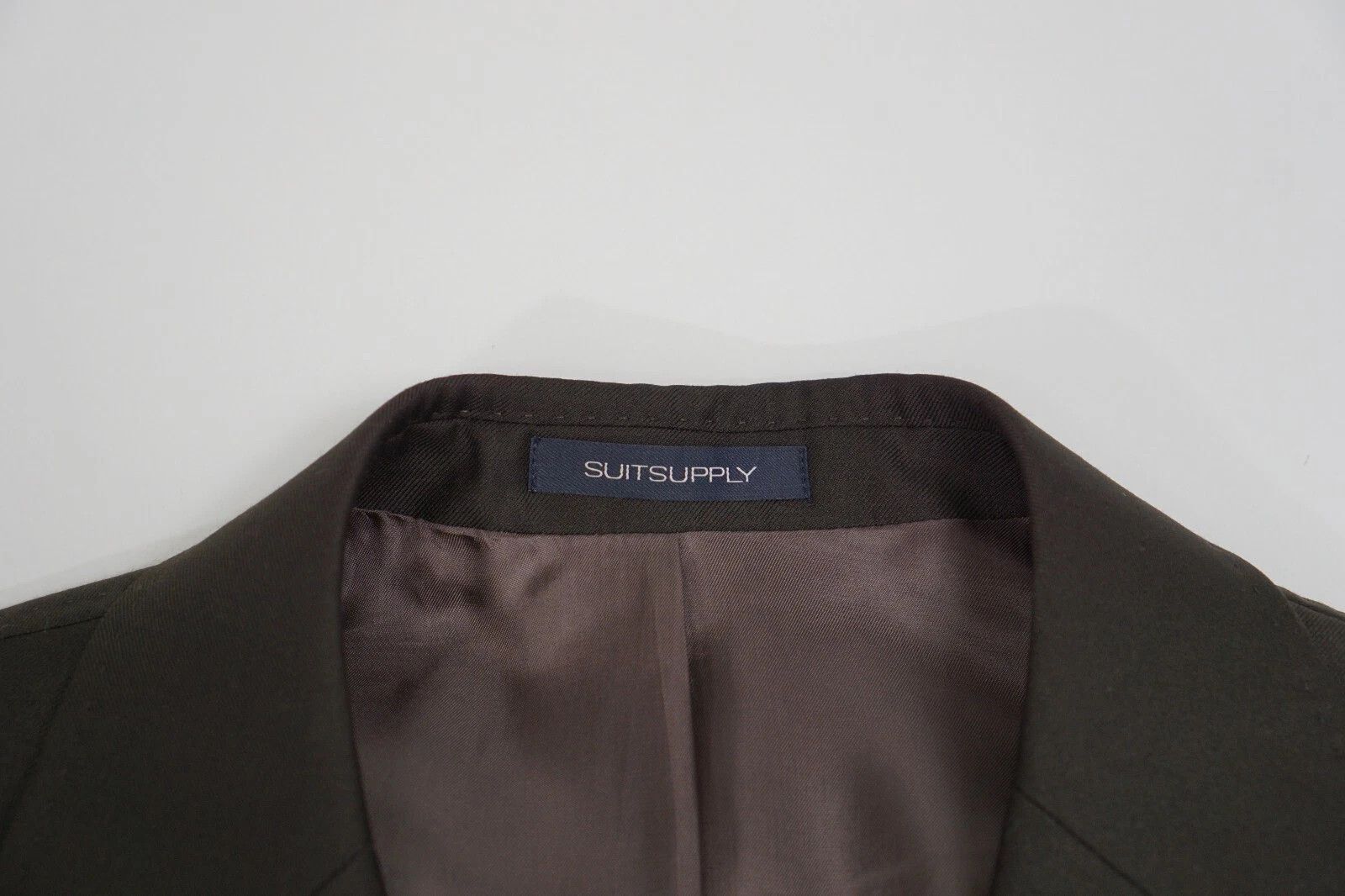 Suitsupply Men Suitsupply Blazer Havana Tulip Brown Wool S110 UK/US44S Size 44S - 3 Thumbnail