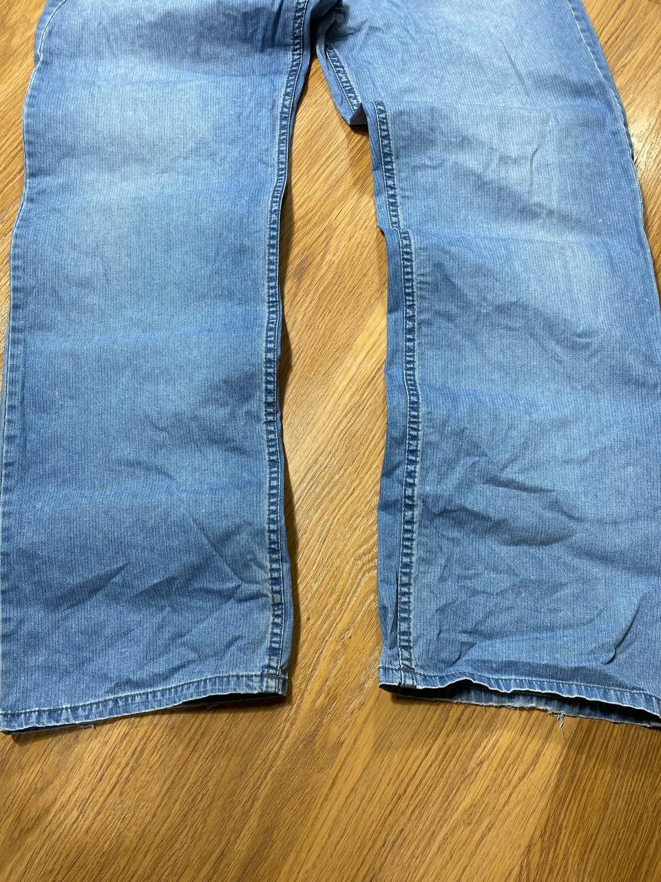 Japanese Brand × Levi's Crazy Crash Dirty Baggy Faded Jean Japan Avant Garde Style Size US 34 / EU 50 - 2 Thumbnail
