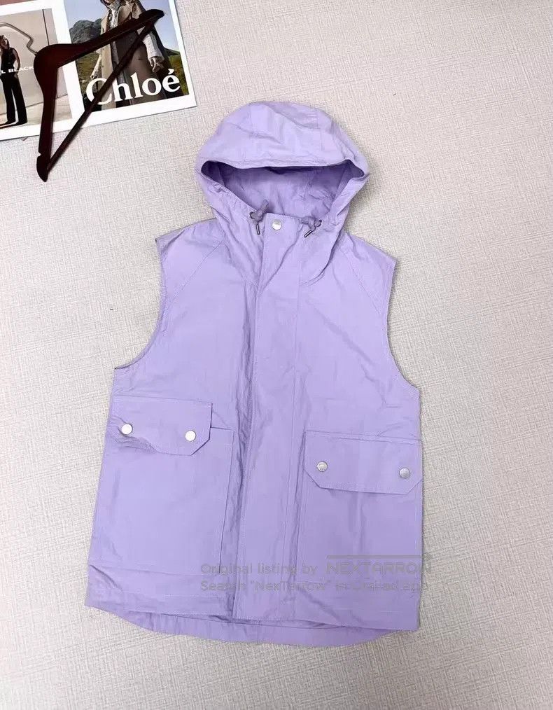 Hermes Hermes Hooded Zip Vest Jacket Two-Way Wear Size US S / EU 44-46 / 1 - 1 Thumbnail