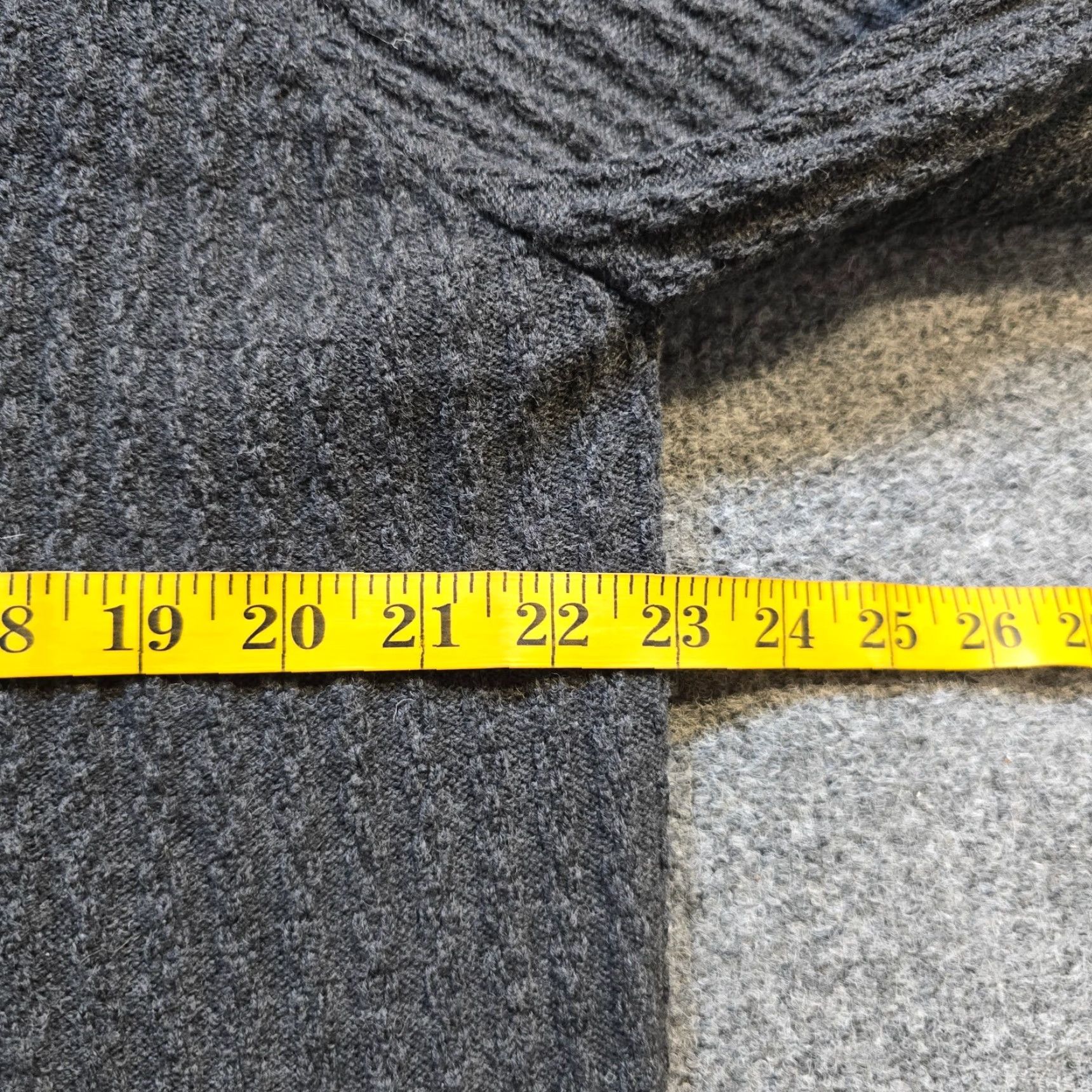 Joseph Abboud Joseph Abboud Sweater Mens XL Gray Cashmere Blend Textured High Neck 1/4 Zip Casual Pullover Knit Regular Men’s Size US XL / EU 56 / 4 - 5 Thumbnail