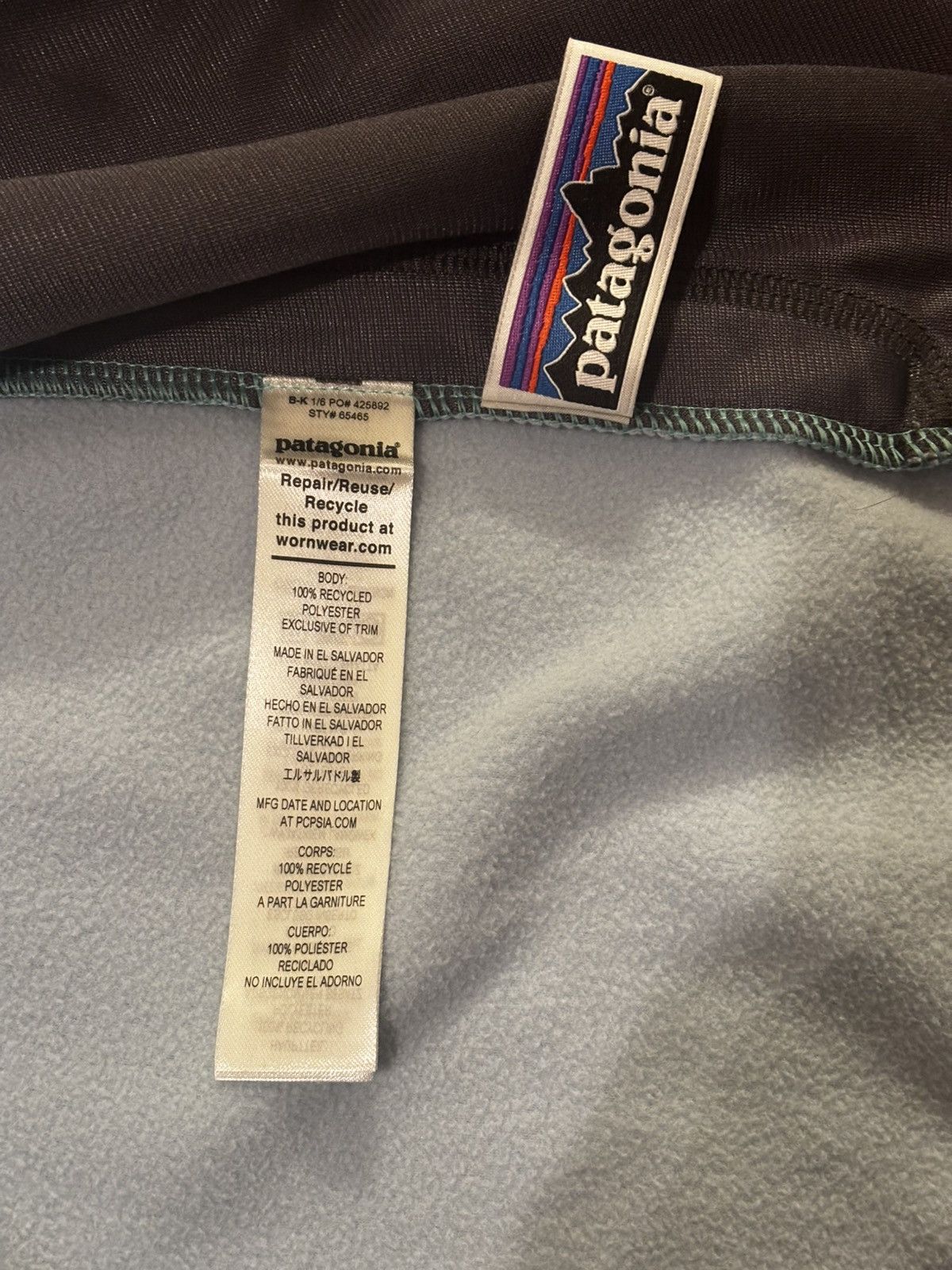 Patagonia Kids fleece Jacket.kj2101 Size XXS / US 00 / IT 34 - 5 Thumbnail