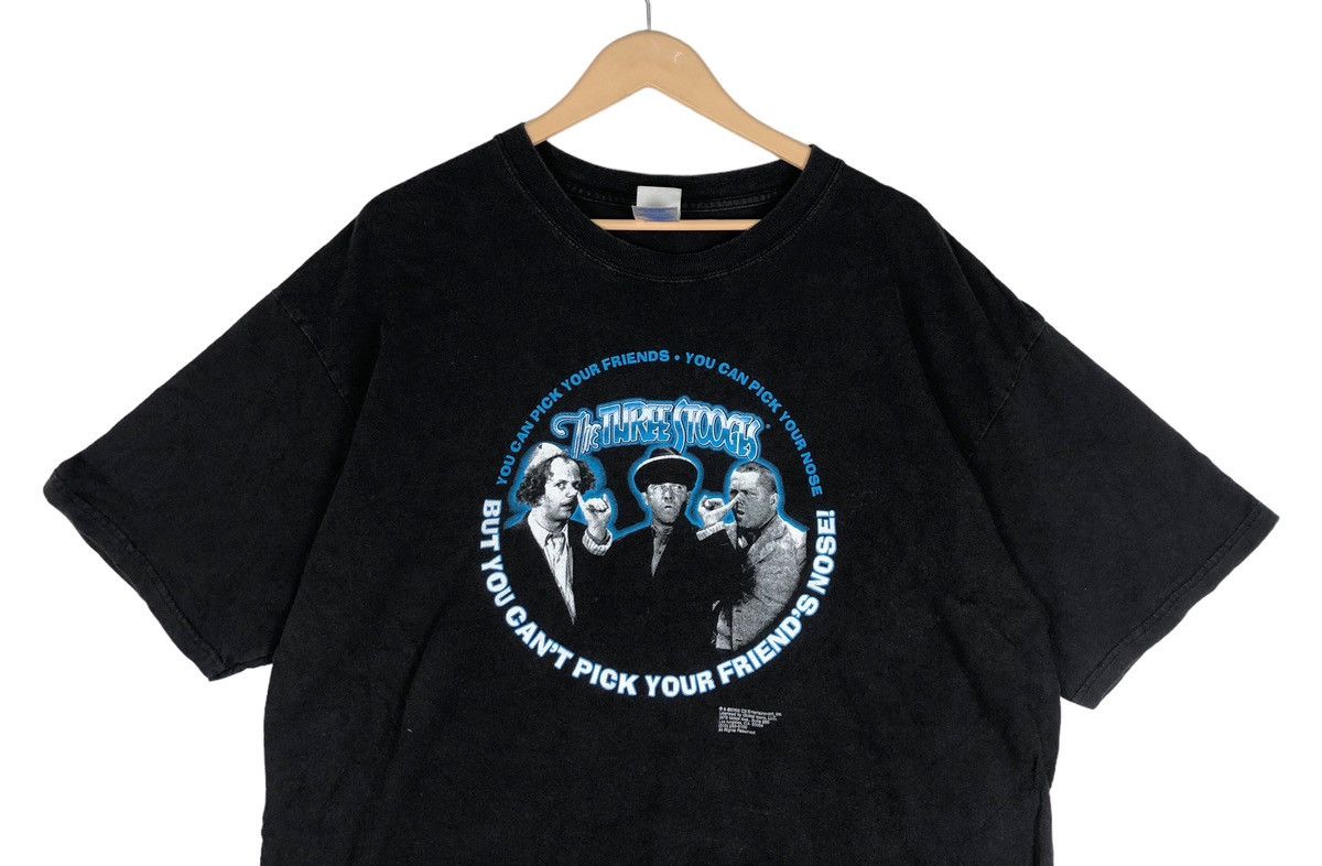 Vintage Vintage Y2K The Three Stooges T Shirt Size US XL / EU 56 / 4 - 3 Thumbnail