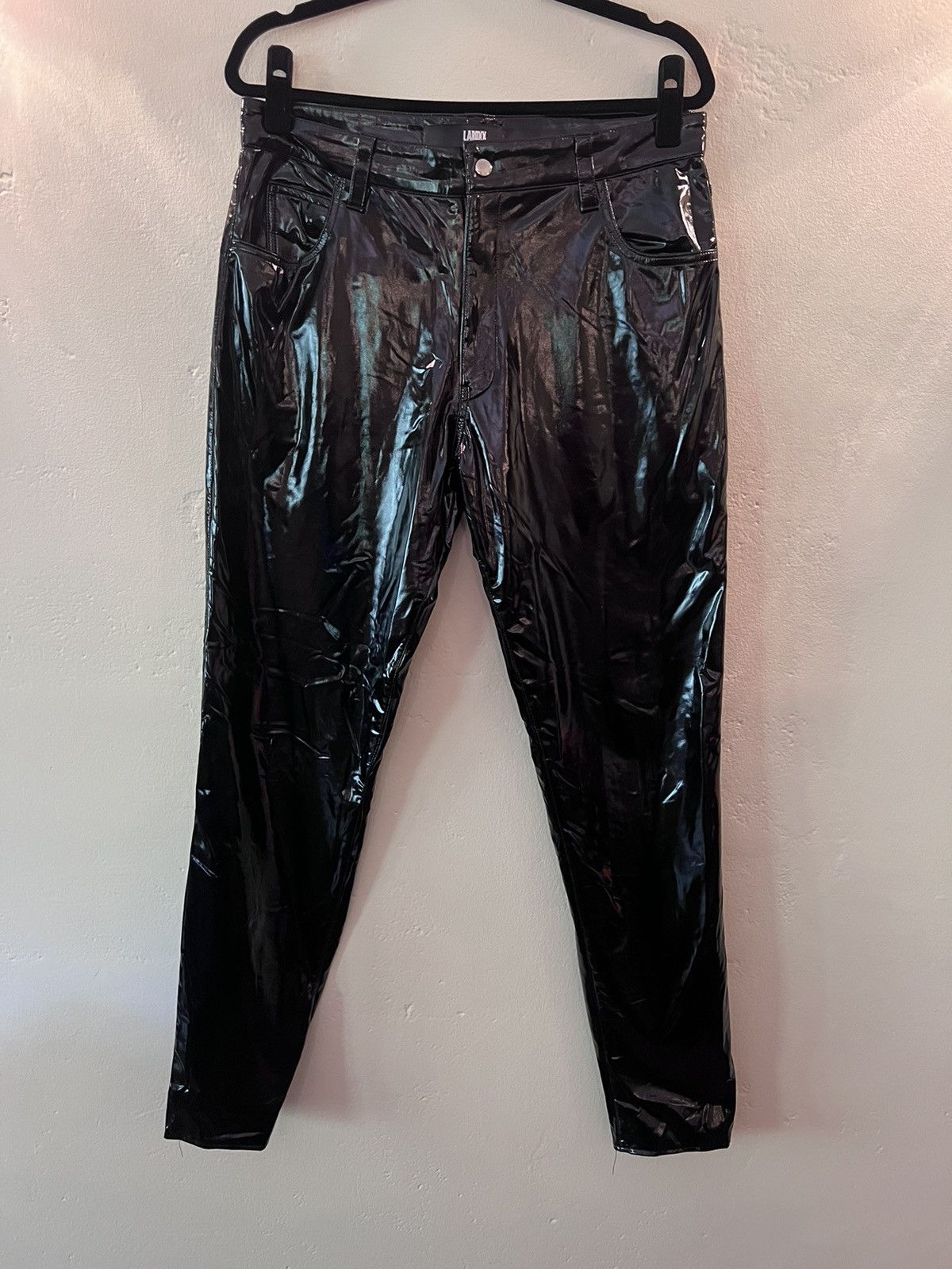 L.A. Roxx L.A. Roxx Patent Leather pants Size 34 Size US 34 / EU 50 - 1 Thumbnail
