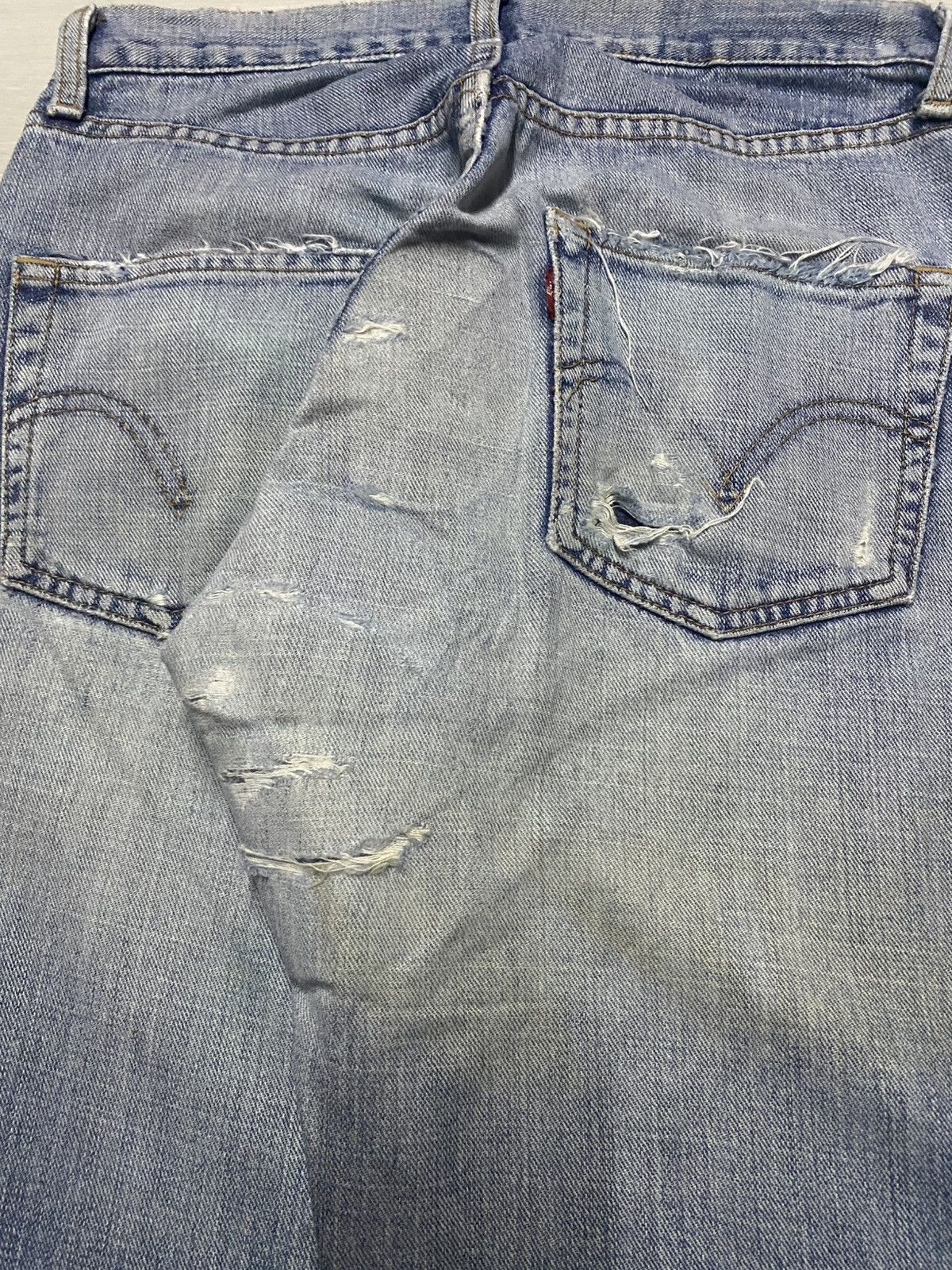 Levi's Vintage Levis Japan Faded Wash Distressed Baggy Jeans Size US 30 / EU 46 - 13 Thumbnail