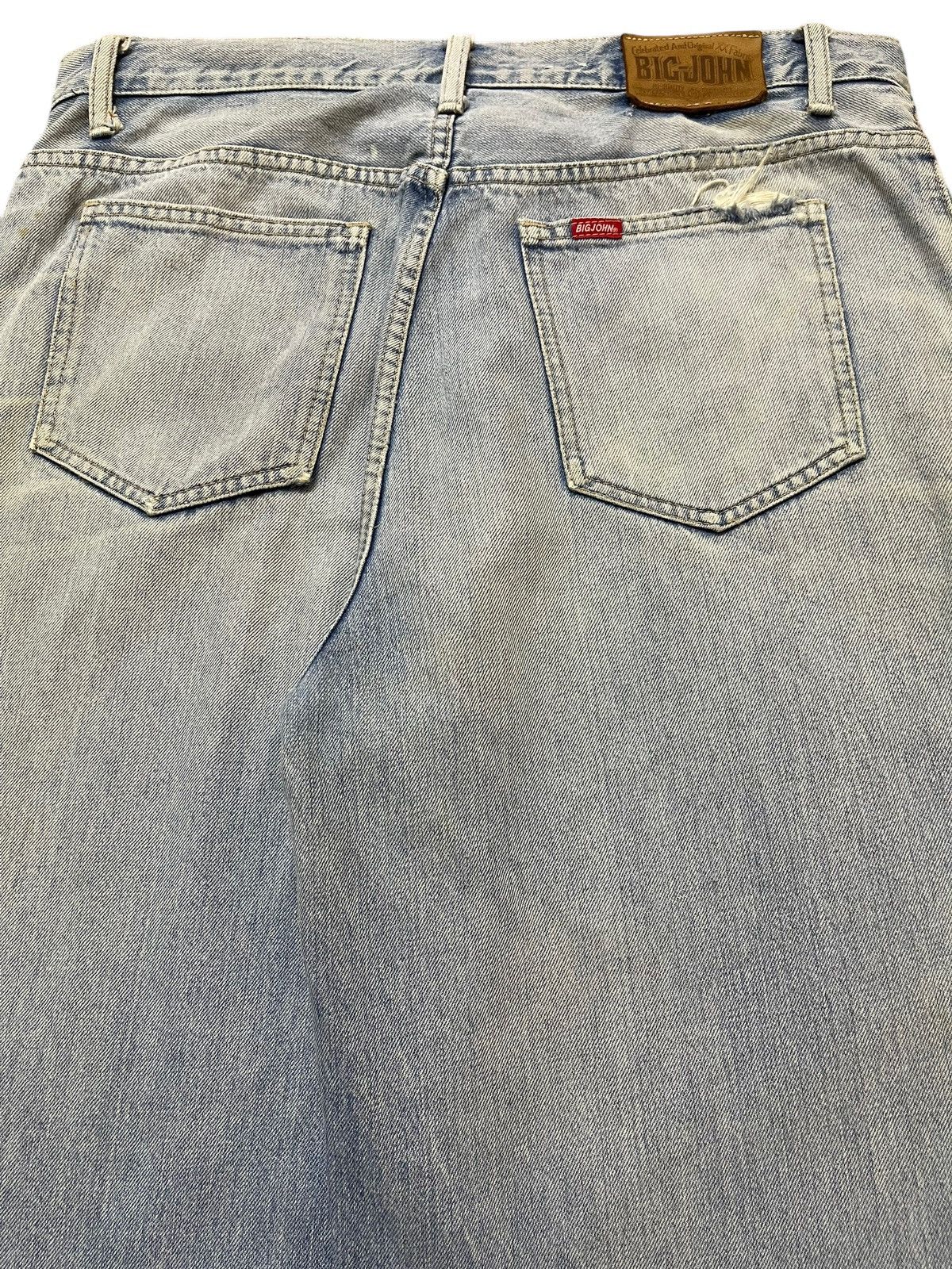Big John Vintage Big John Faded Wash Distressed Style Baggy Jeans Size US 34 / EU 50 - 6 Thumbnail