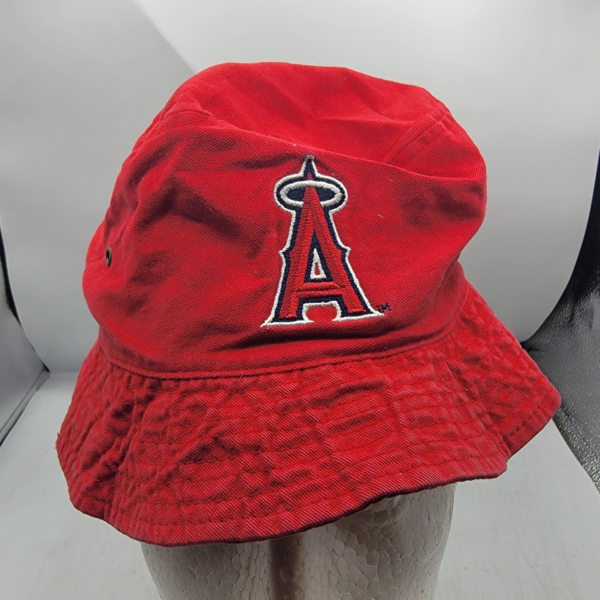 Other Los Angeles Angels Adults Red Bucket Hat Baseball Sports Cas Size ONE SIZE - 1 Thumbnail