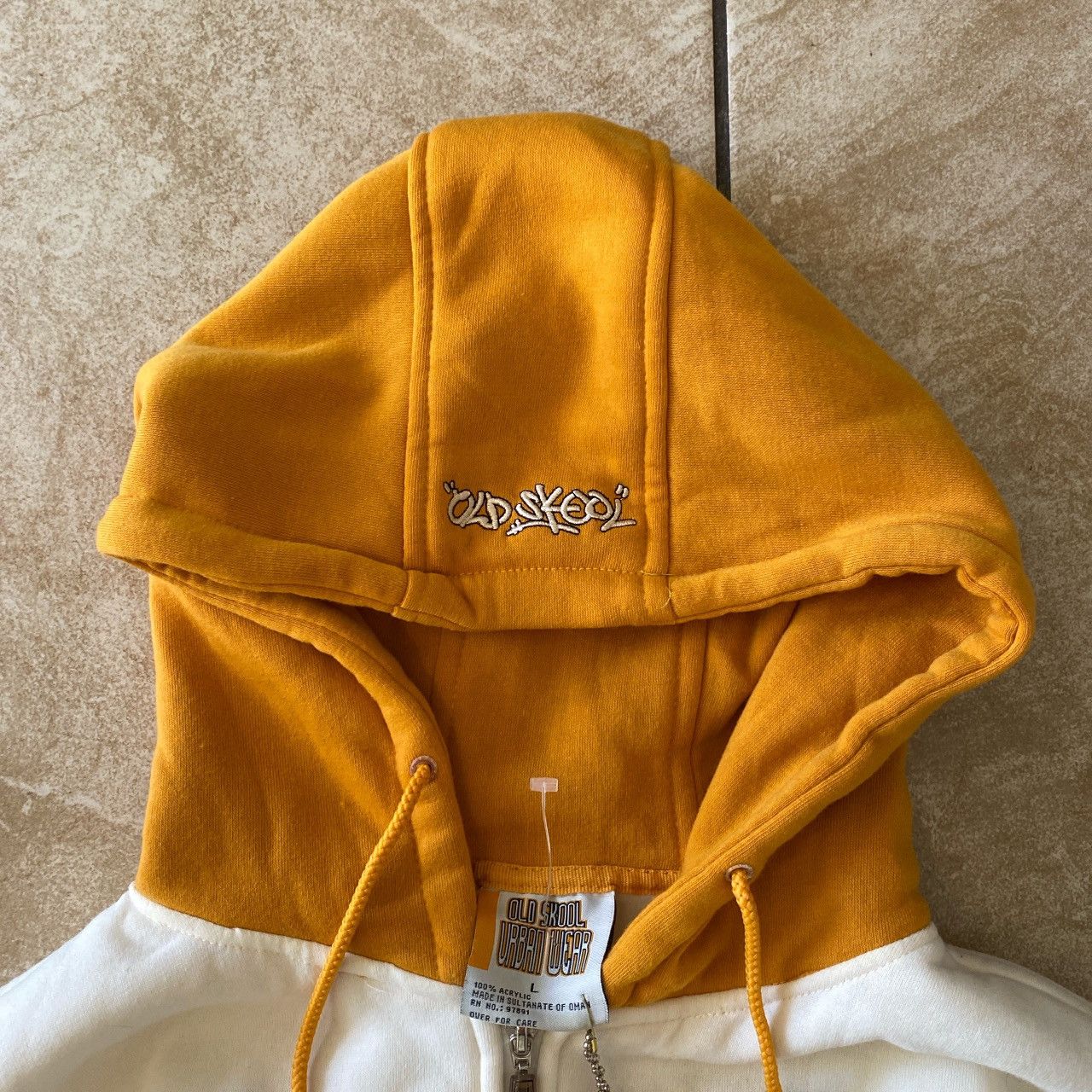 Other yellow old skool hoodie Size US L / EU 52-54 / 3 - 4 Thumbnail