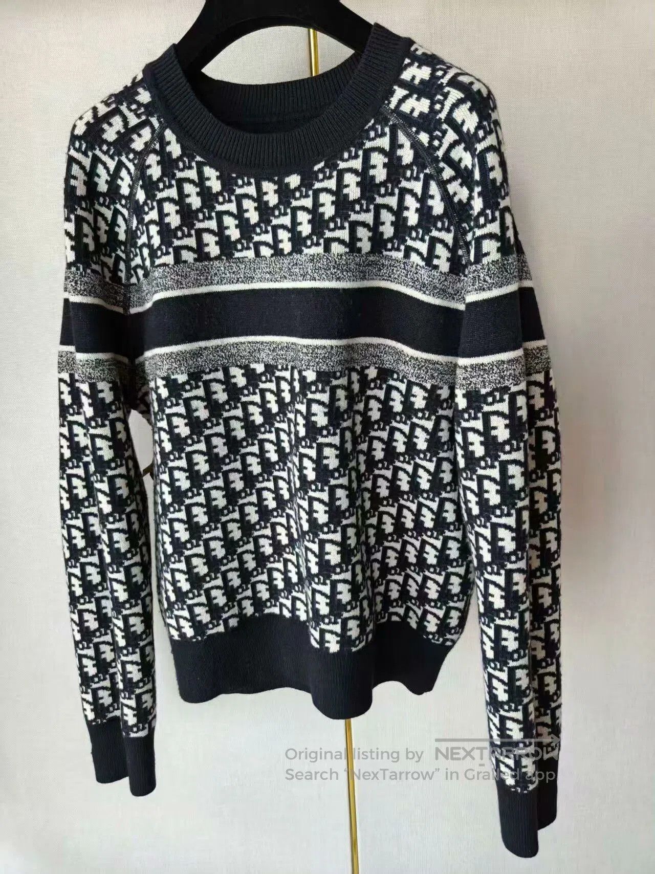 Dior Dior Monogram Reversible Top. Size XS / US 0-2 / IT 36-38 - 1 Thumbnail