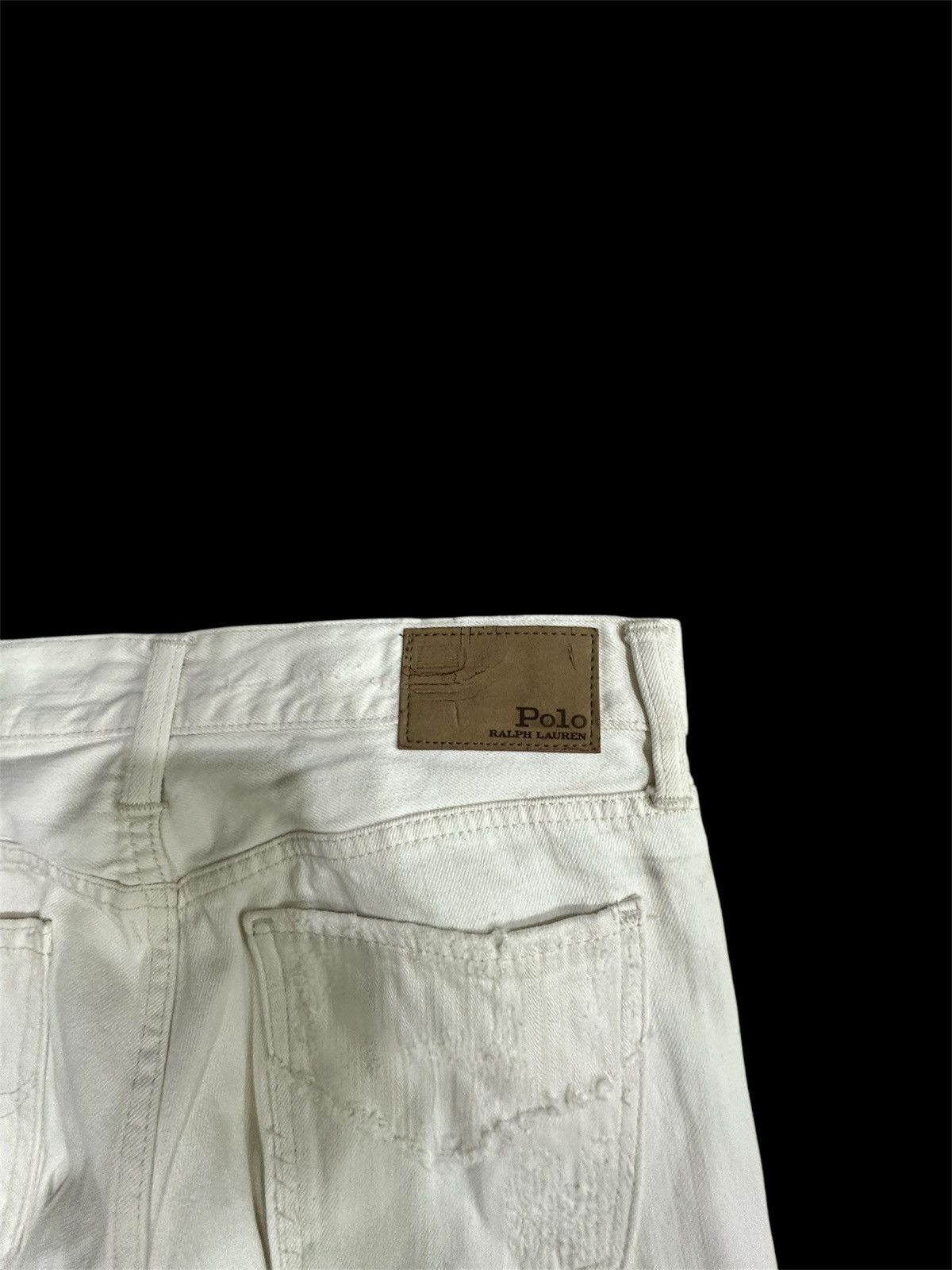 Polo Ralph Lauren × RRL Ralph Lauren Polo RL Distressed Patchwork Jeans For Her Size 30" / US 8 / IT 44 - 17 Thumbnail