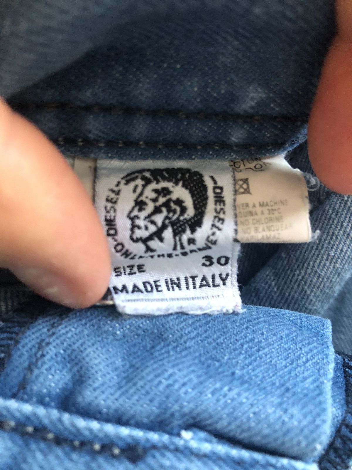 Diesel DIESEL DENIM MADE IN ITALY QUALITY JEANS Size US 30 / EU 46 - 5 Thumbnail