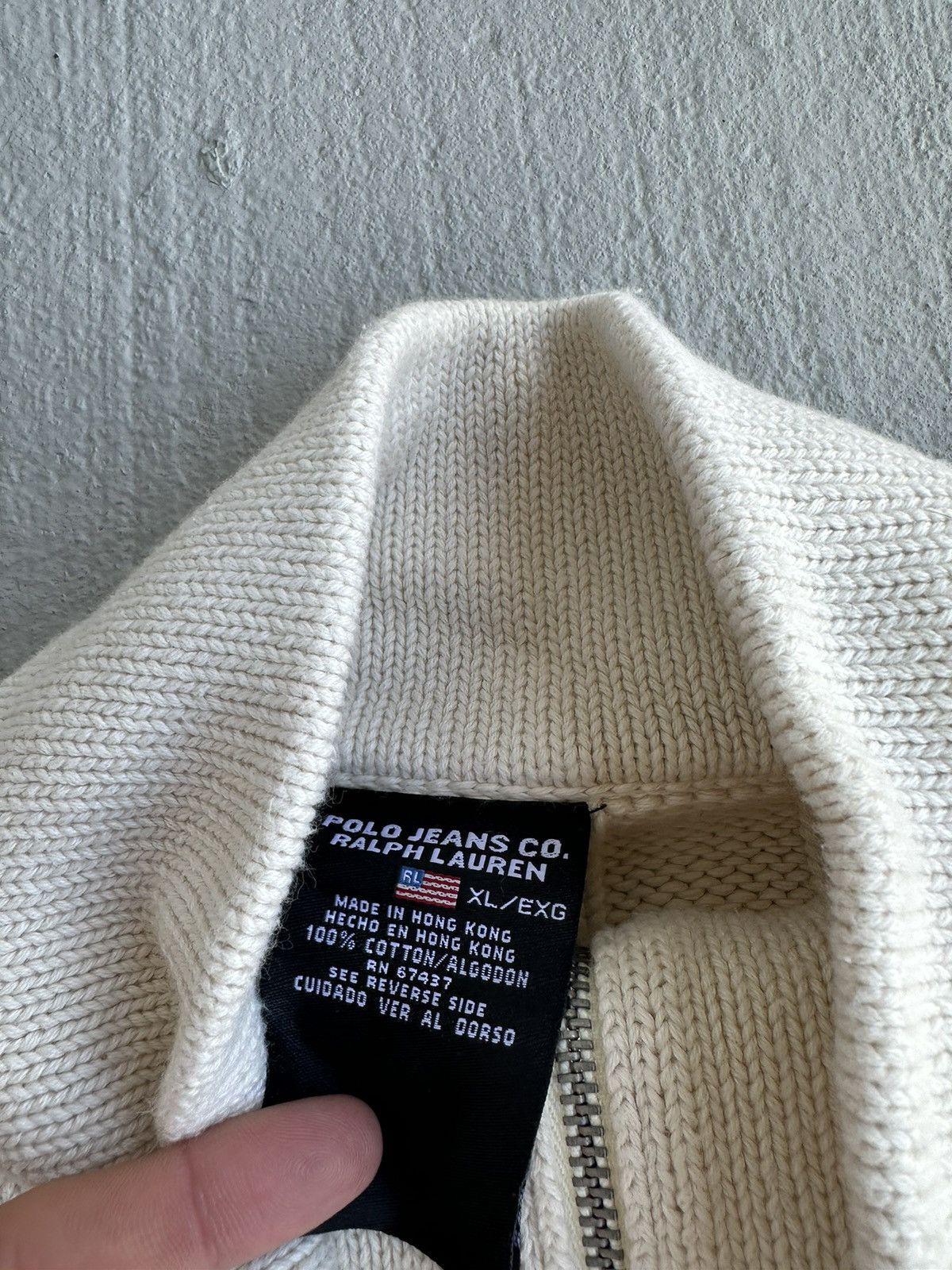 Other Vintage Polo Ralph Lauren Sweatshirt Size US XL / EU 56 / 4 - 3 Thumbnail